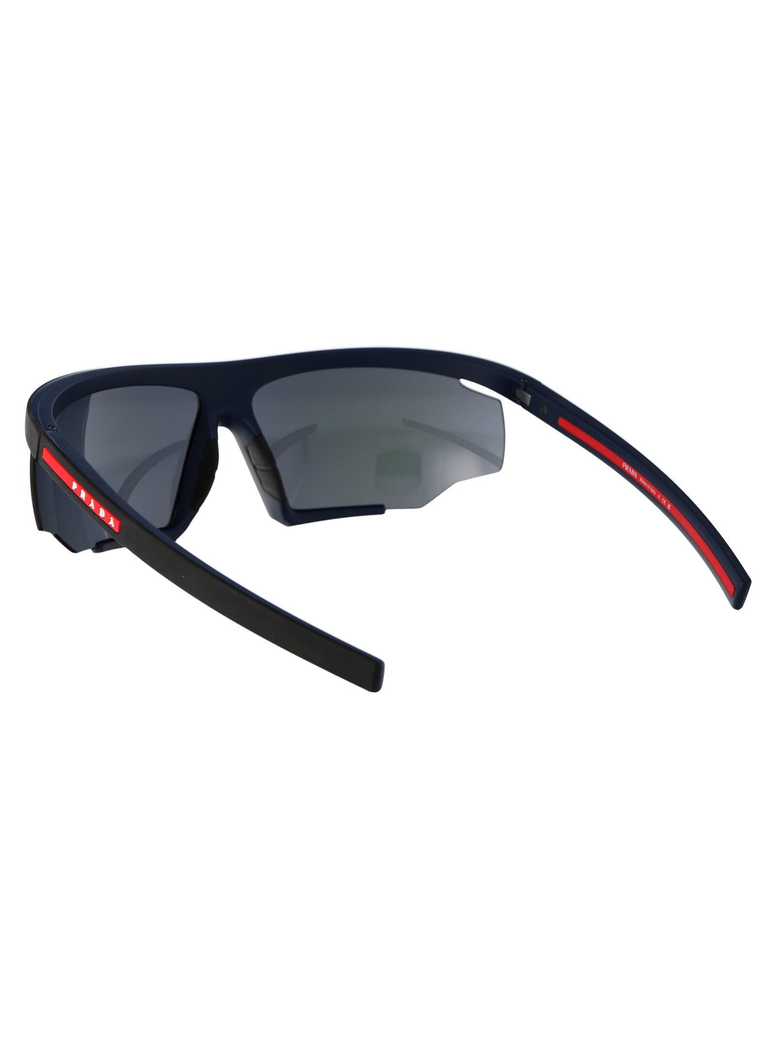 PRADA LINEA ROSSA Rubber Injected Sunglasses for Men - SS25 Collection