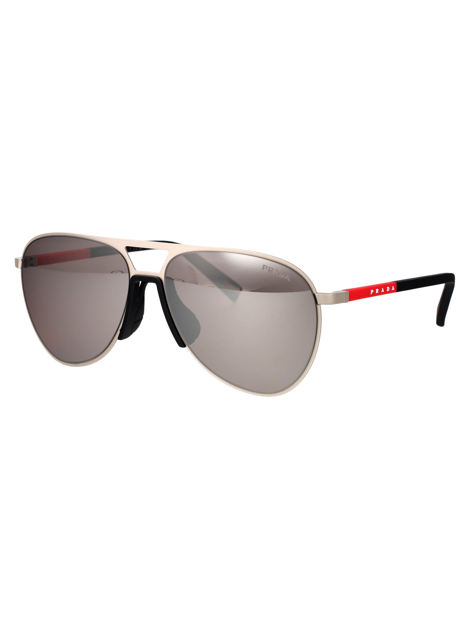 PRADA LINEA ROSSA Matte Metal Sunglasses for Men - Summer Style 2025