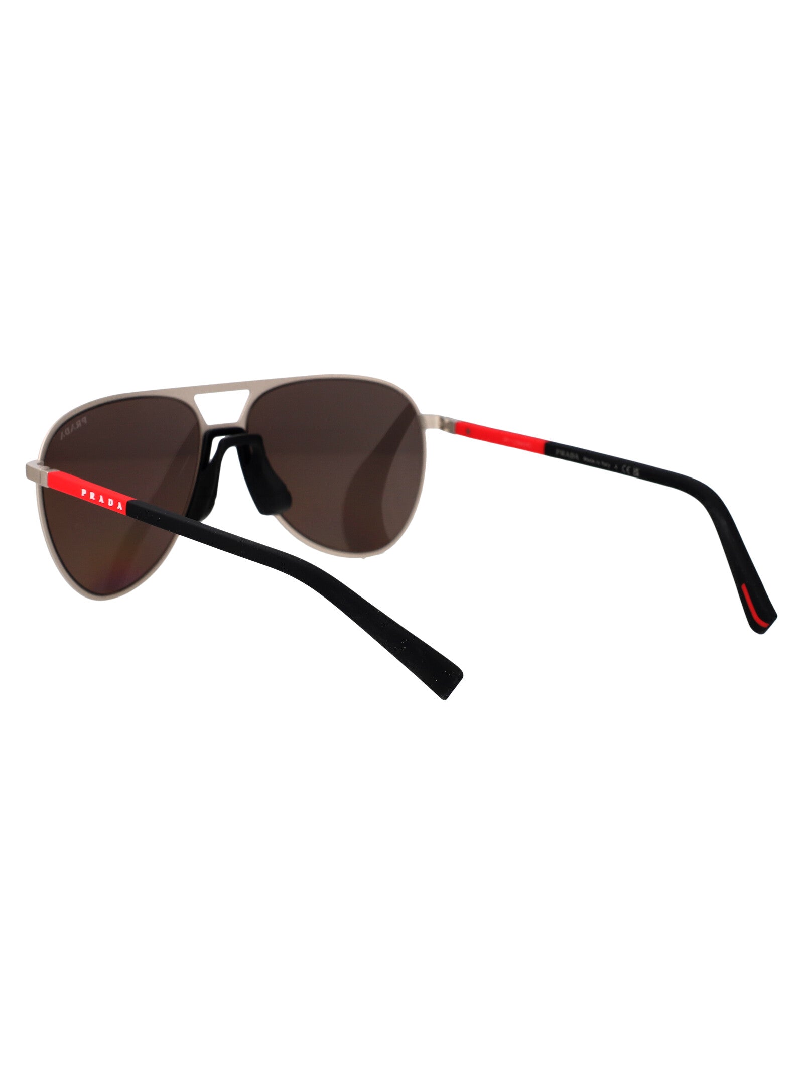 PRADA LINEA ROSSA Matte Metal Sunglasses for Men - Summer Style 2025