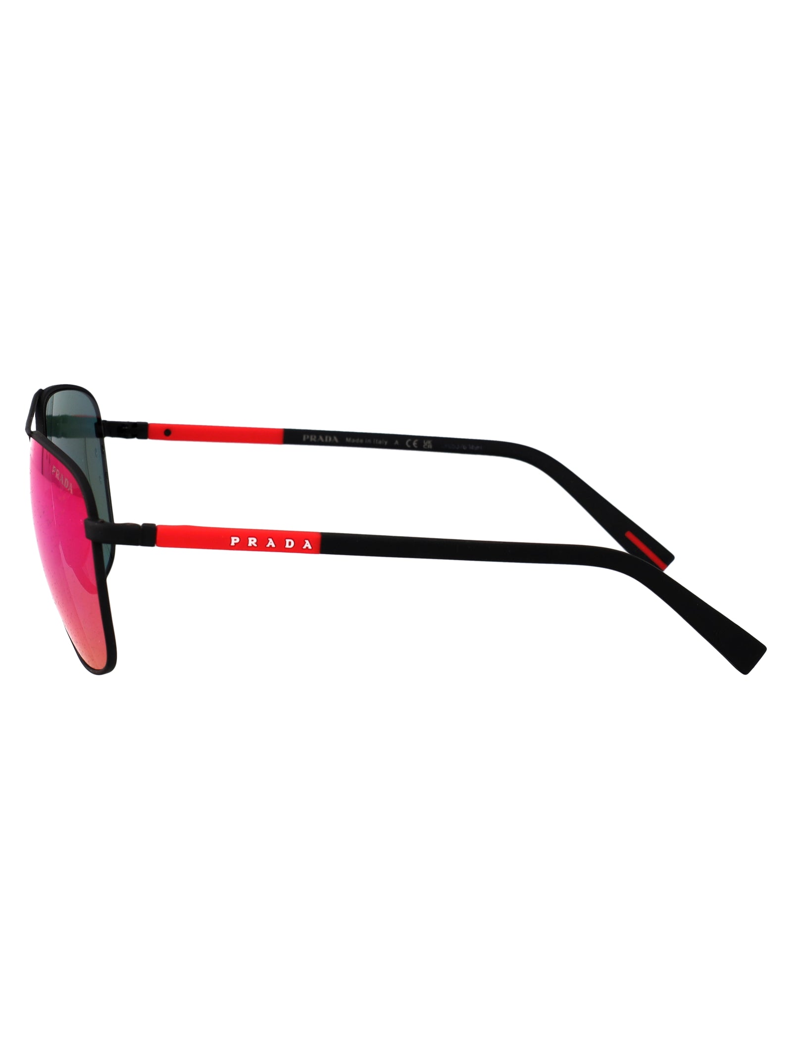 PRADA LINEA ROSSA Steel Sunglasses for Men - SS25 Collection