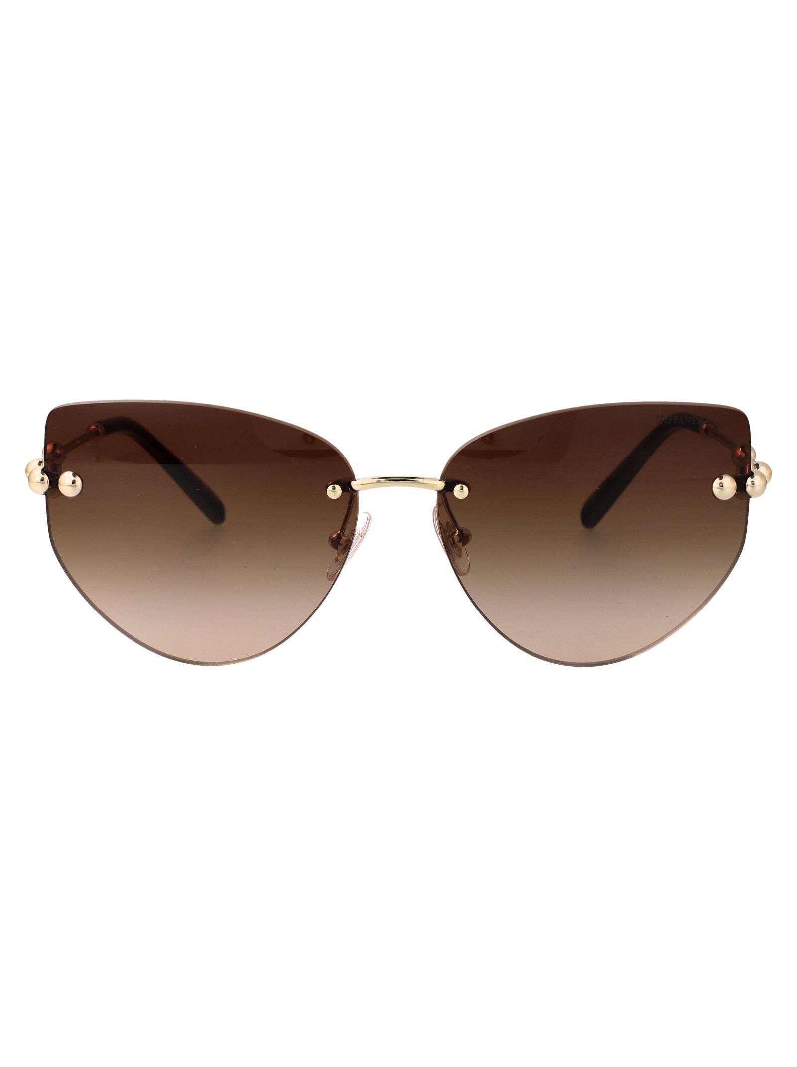 TIFFANY & CO Elegant Metal Sunglasses for Women