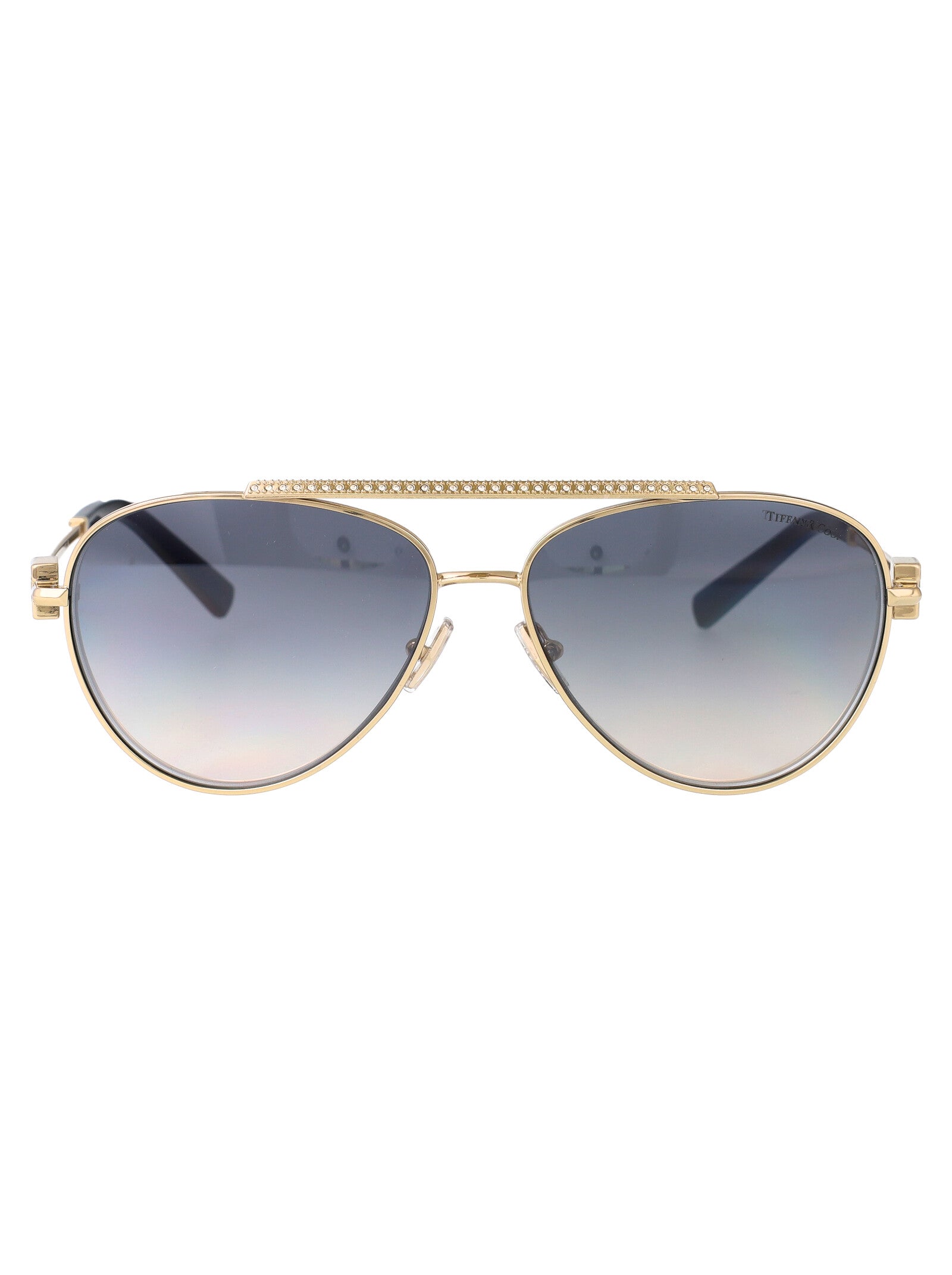 TIFFANY & CO Elegant Steel Sunglasses for Women