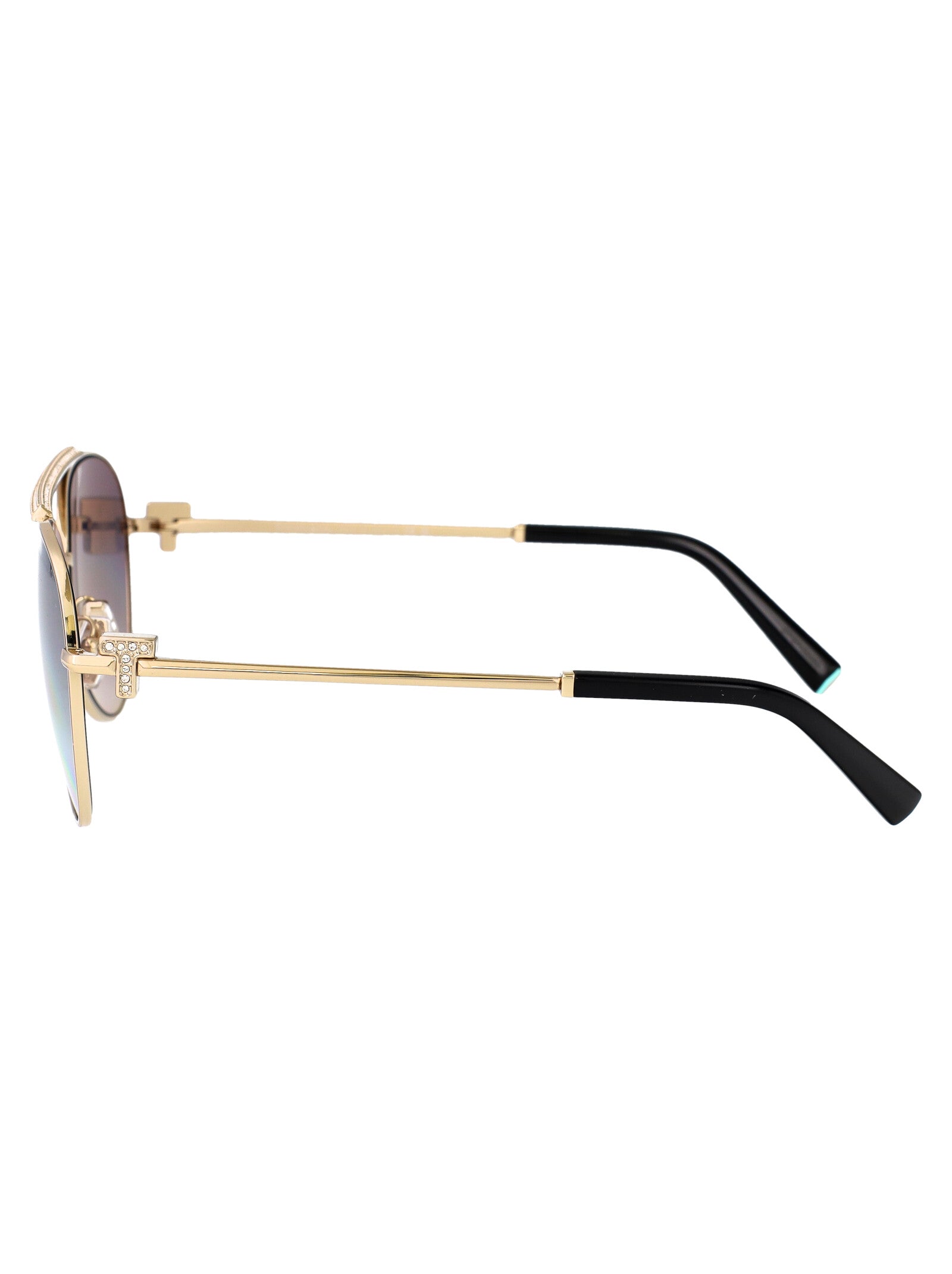 TIFFANY & CO Elegant Steel Sunglasses for Women