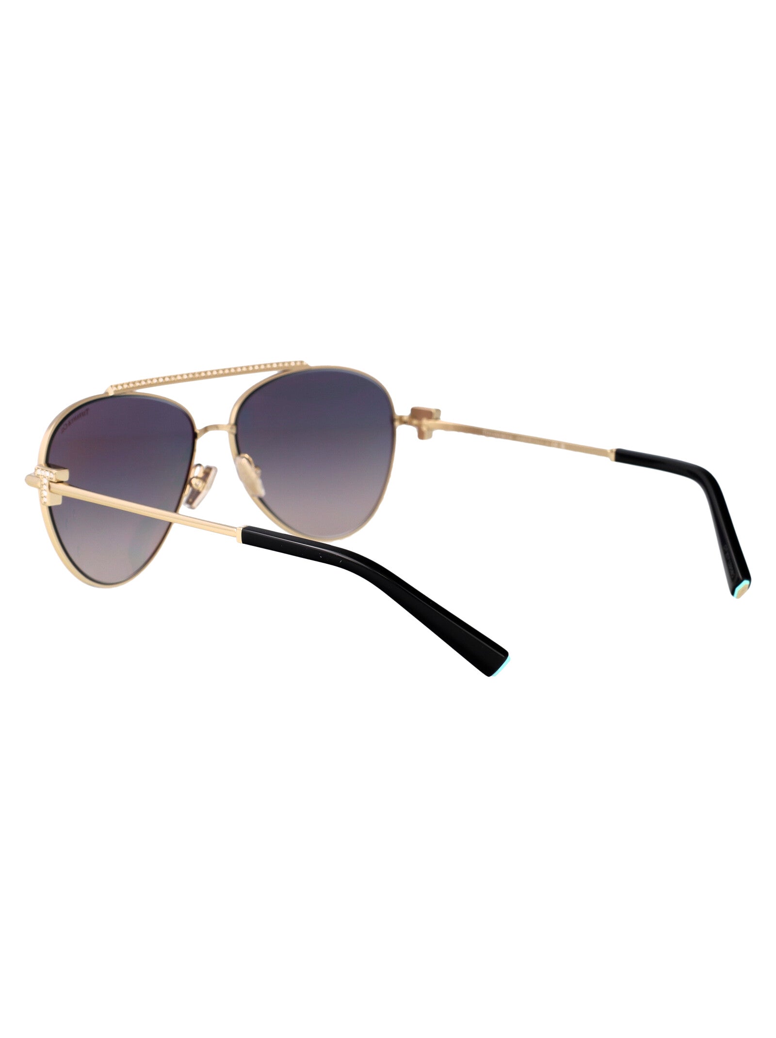 TIFFANY & CO Elegant Steel Sunglasses for Women