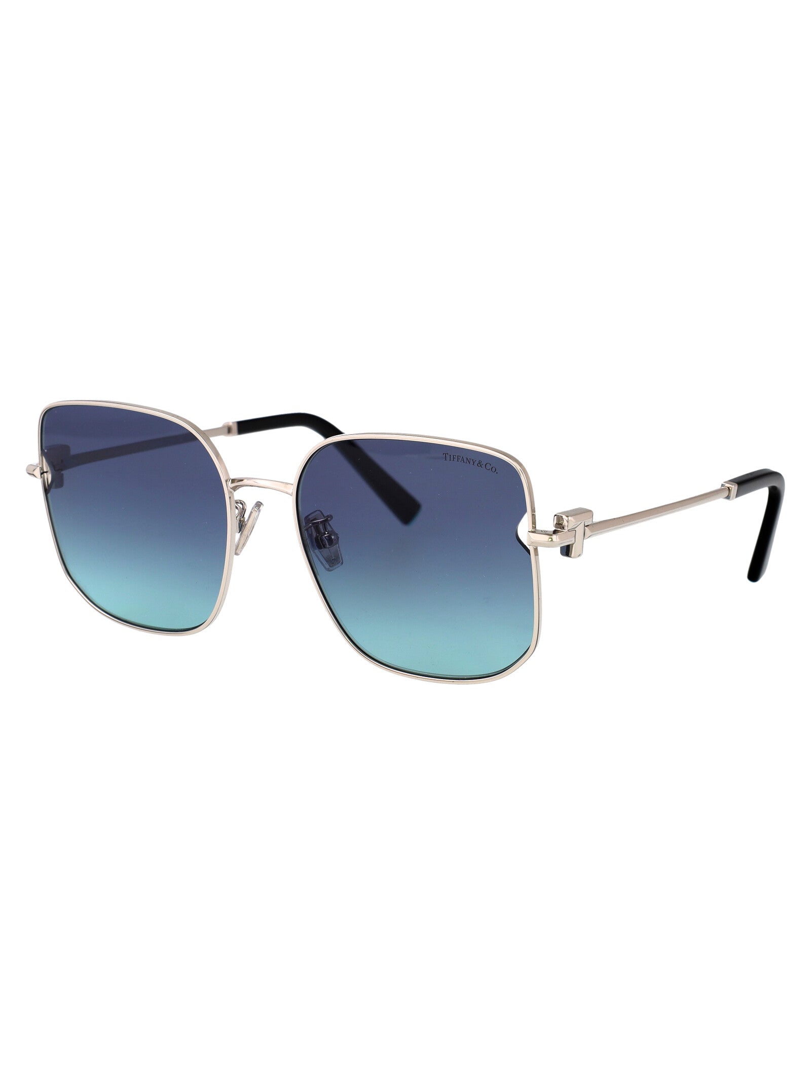 TIFFANY & CO Elegant Steel Sunglasses for Women