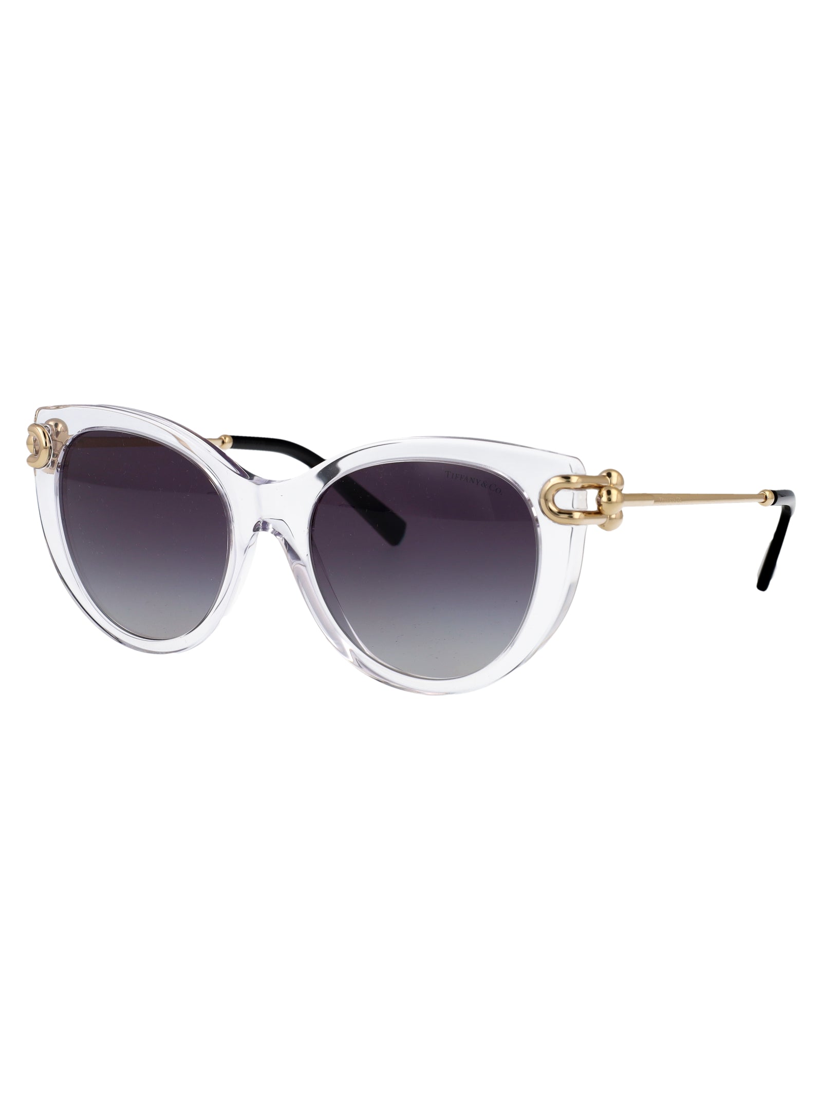 TIFFANY & CO Transparent Acetate Sunglasses for Women