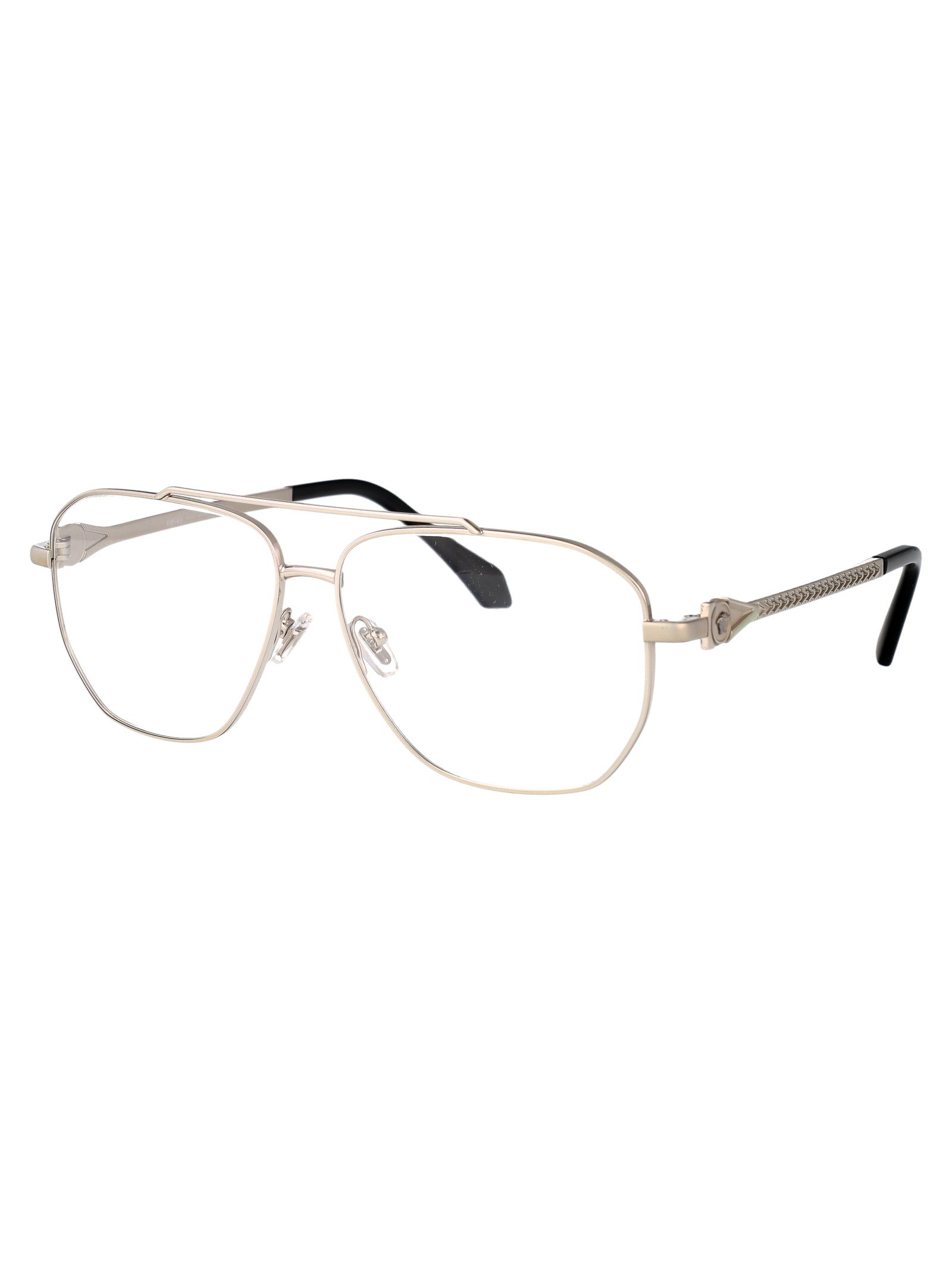 VERSACE Sophisticated Metal Optical Glasses for Men
