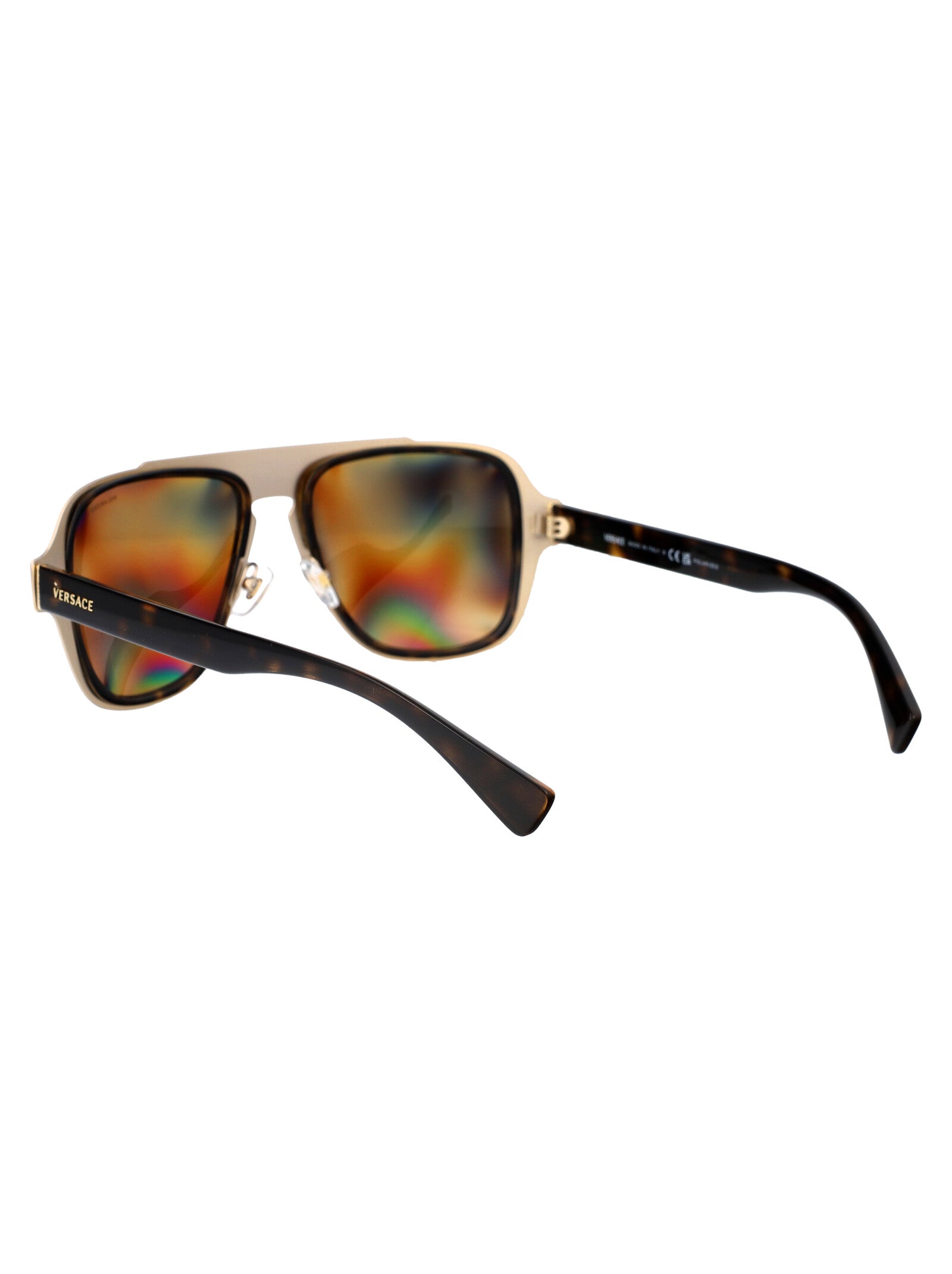 VERSACE Metal Frame Sunglasses for Men - SS25 Collection