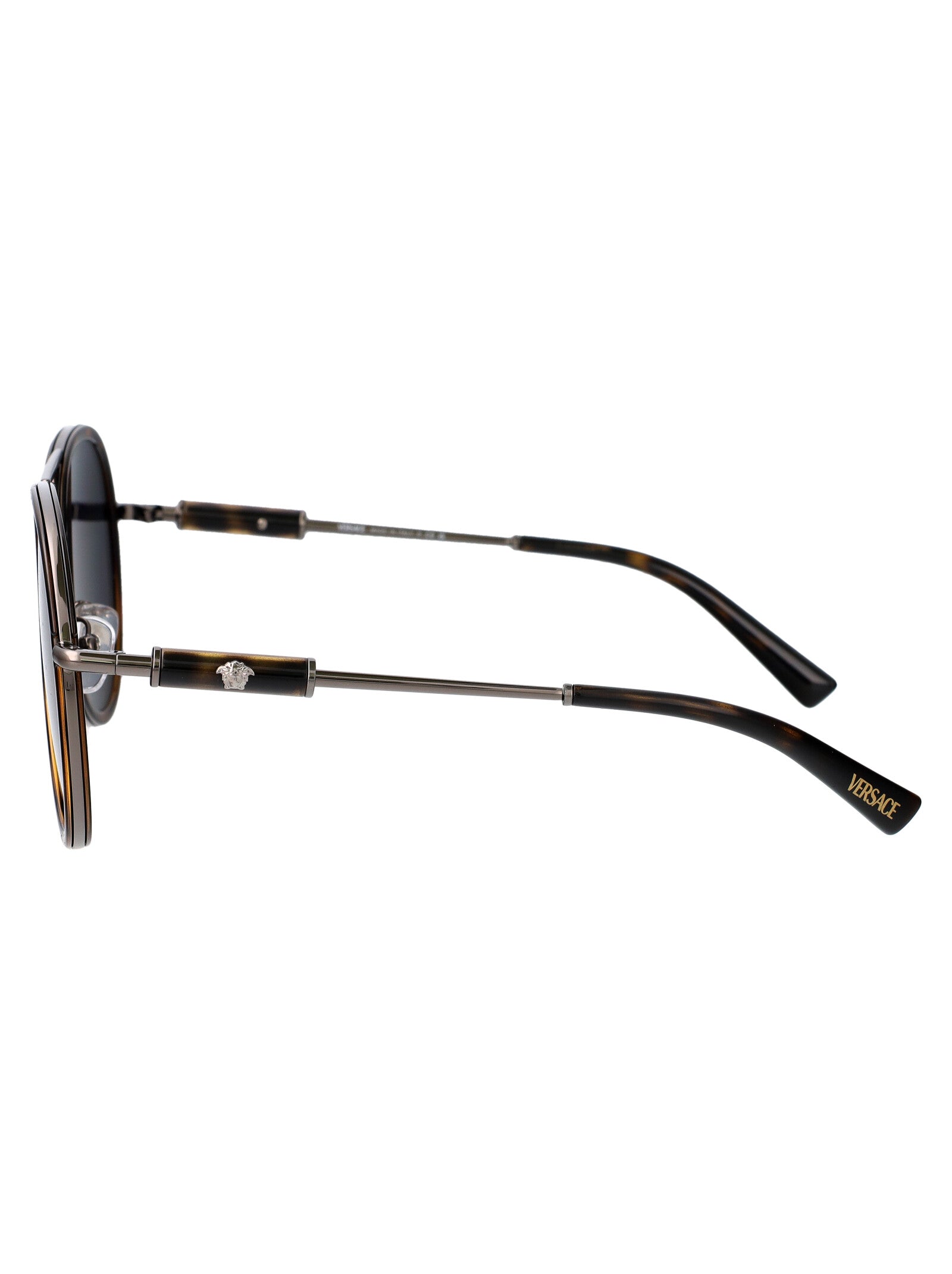 VERSACE Metal Frame Sunglasses for All Seasons