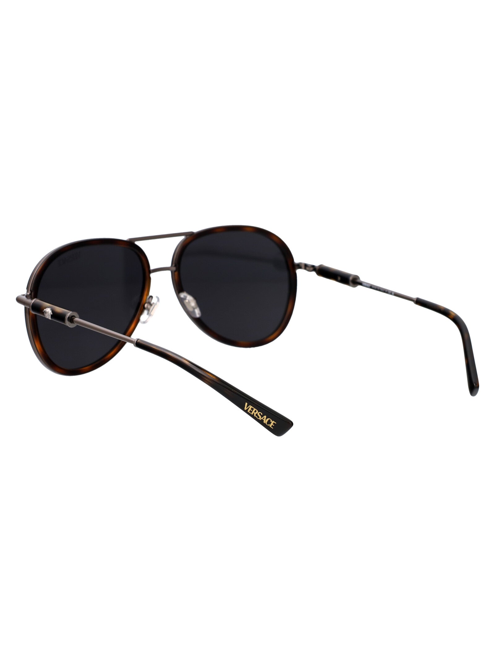 VERSACE Metal Frame Sunglasses for All Seasons