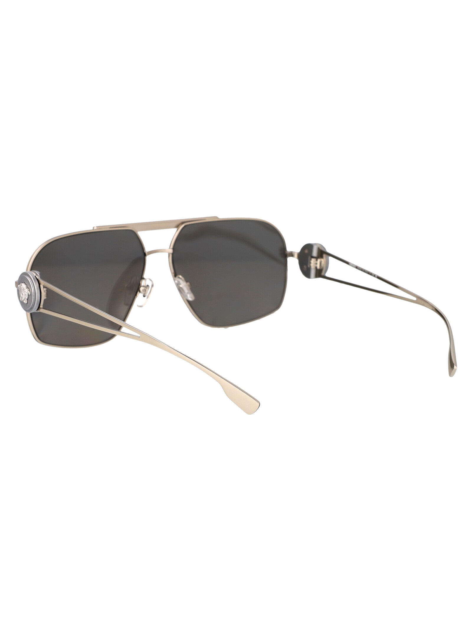 VERSACE Stylish Steel Sunglasses for Women - SS25 Collection