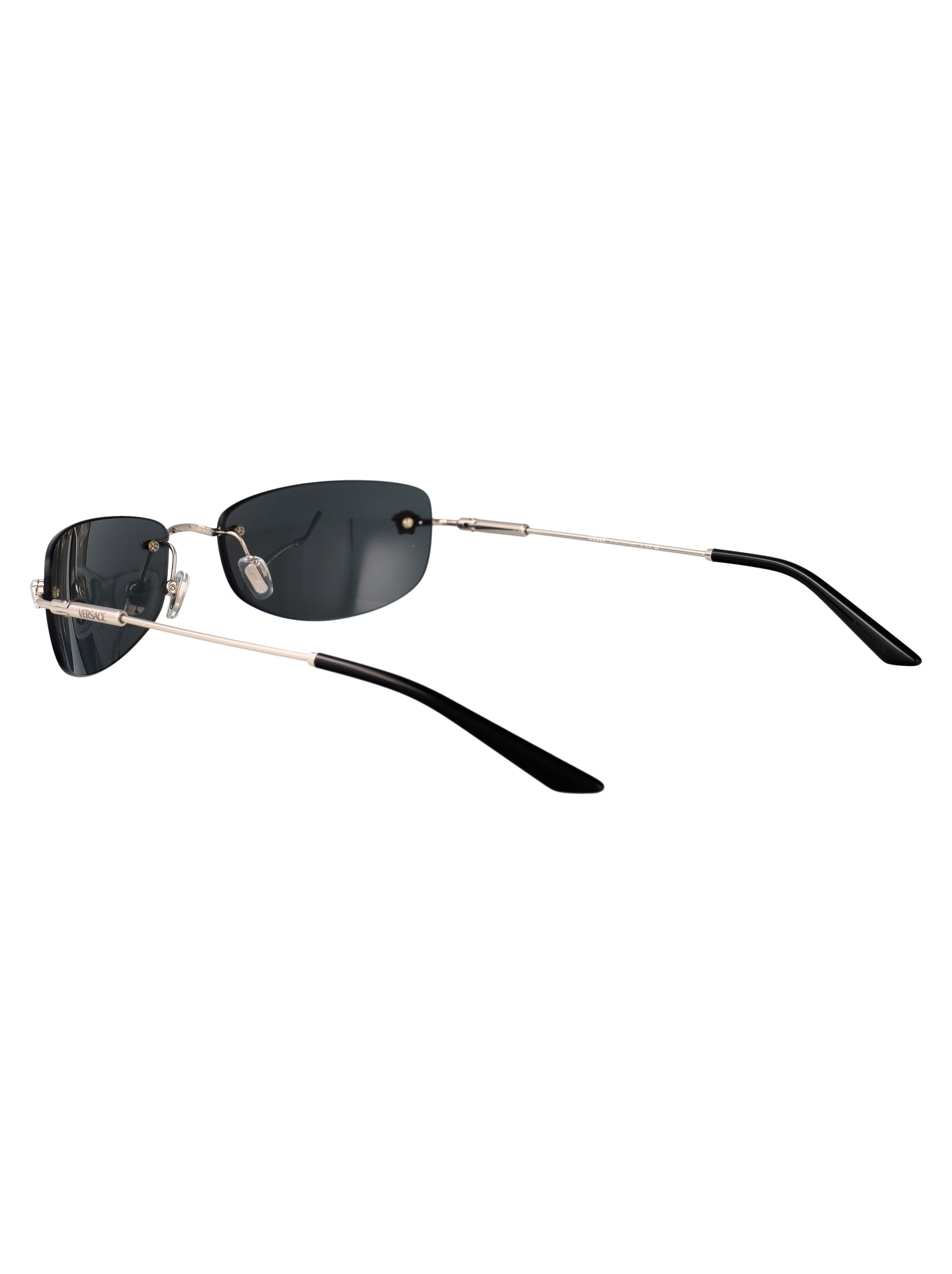 VERSACE Stylish Metal Sunglasses for Men