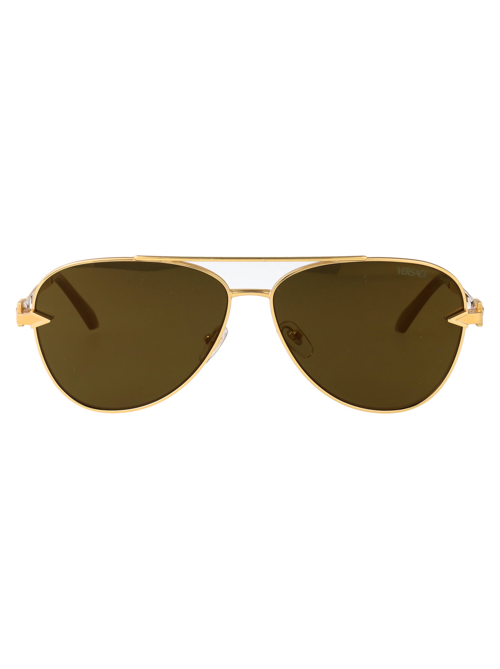 VERSACE Stylish Metal Sunglasses for Men - SS25 Edition