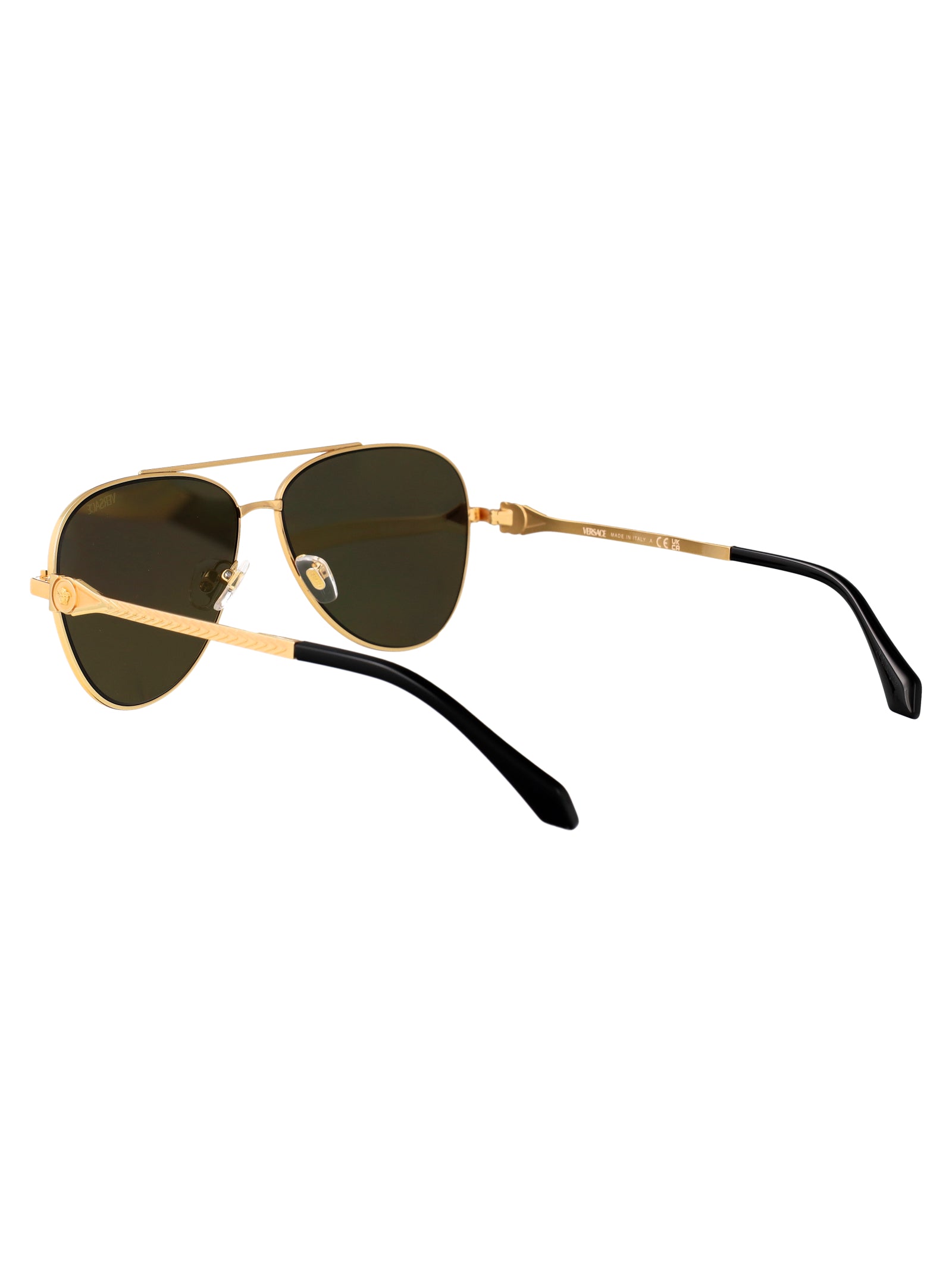VERSACE Stylish Metal Sunglasses for Men - SS25 Edition