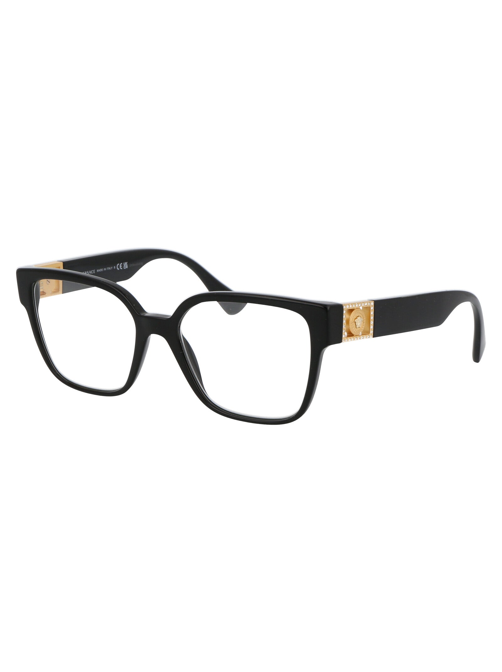 VERSACE Chic Acetate Optical Glasses for Women