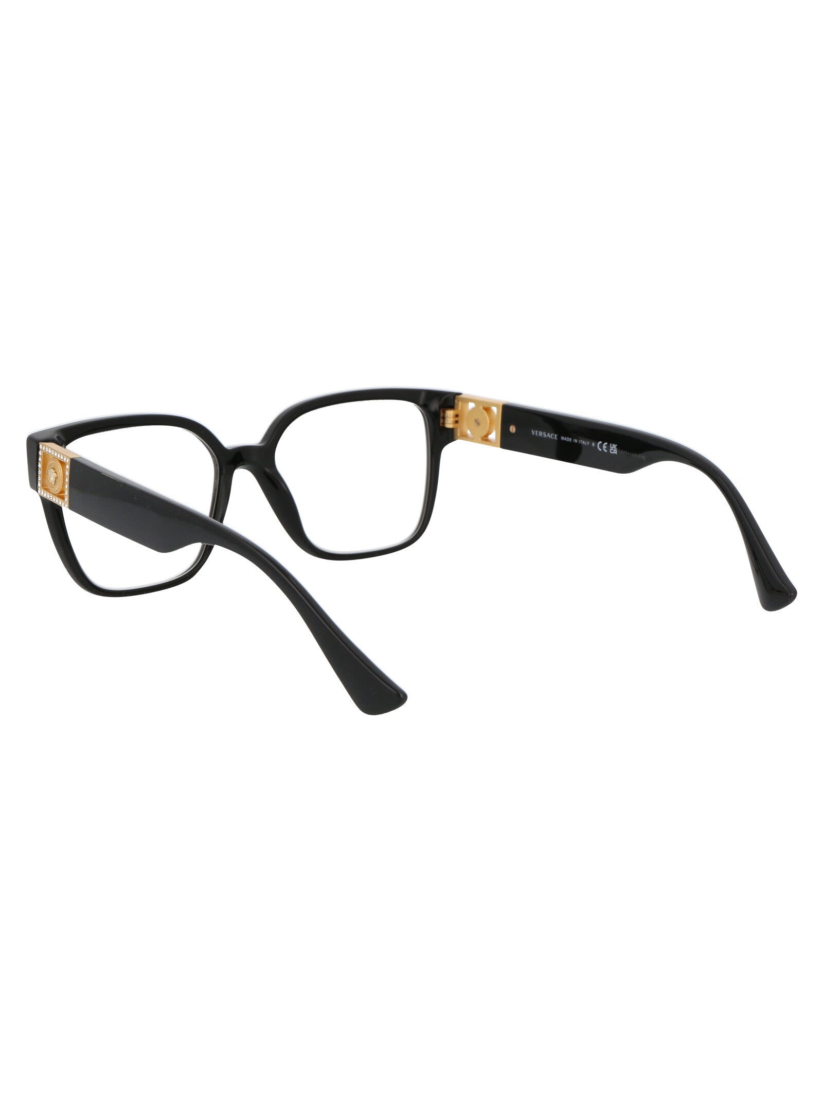 VERSACE Chic Acetate Optical Glasses for Women