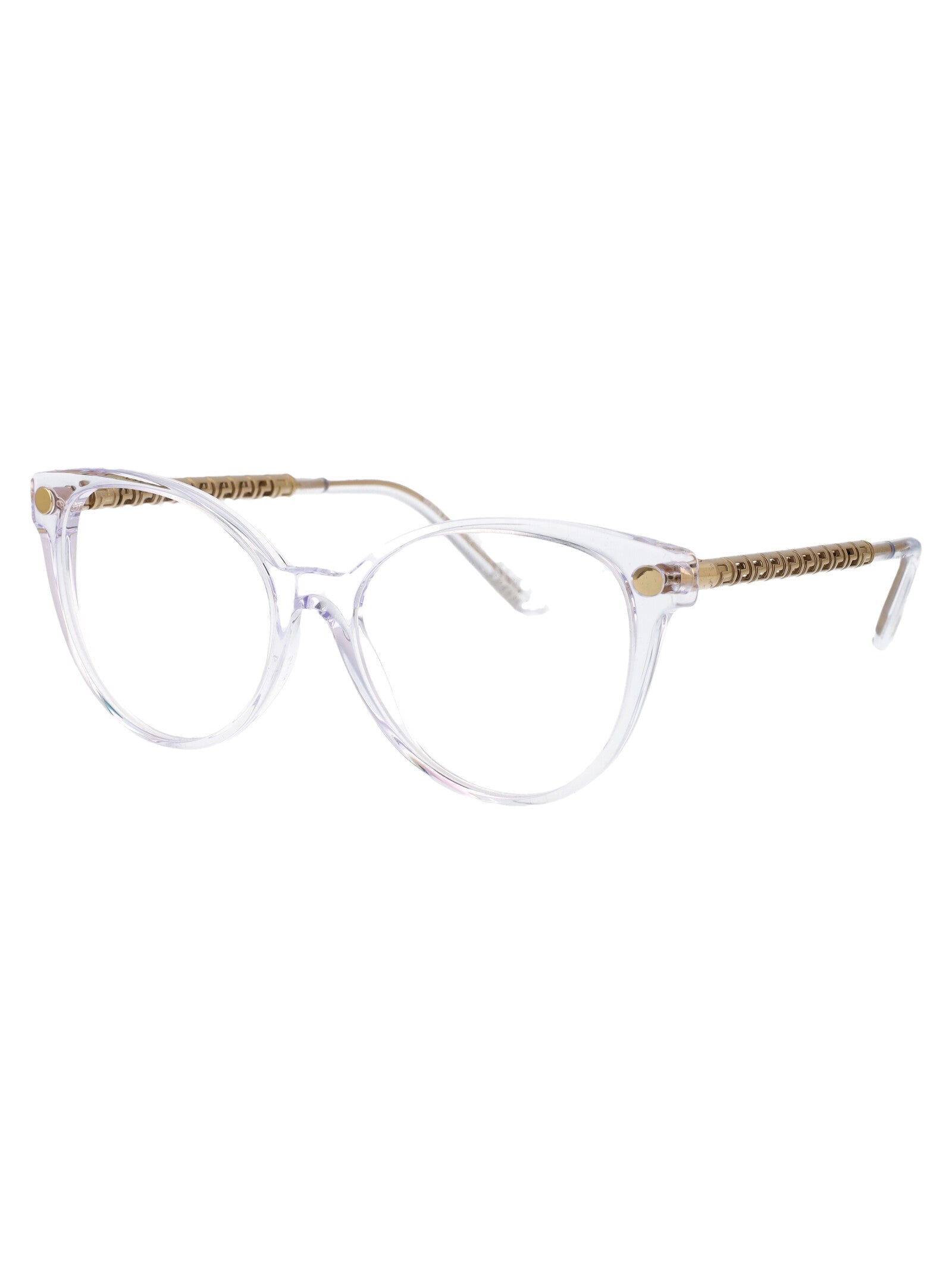 VERSACE Crystal Acetate Optical Glasses for Women