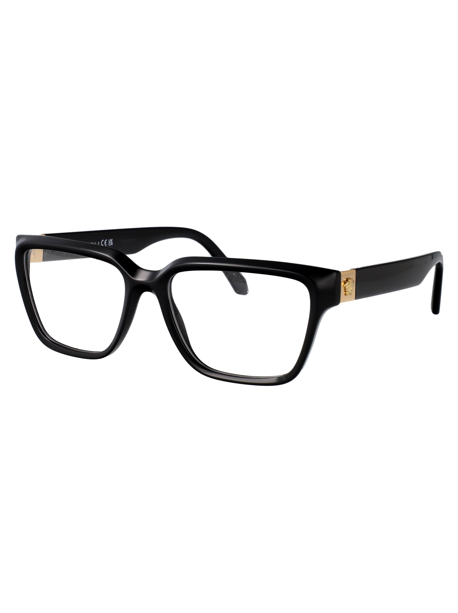 VERSACE Chic Acetate Optical Glasses for Women