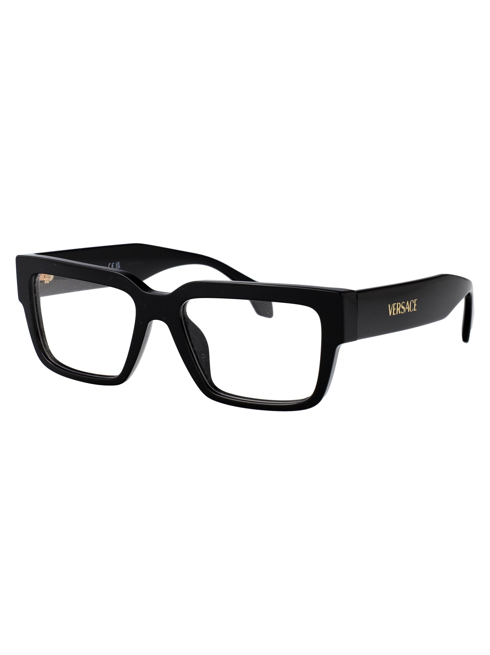 VERSACE Stylish Acetate Optical Glasses for Men - SS25 Collection