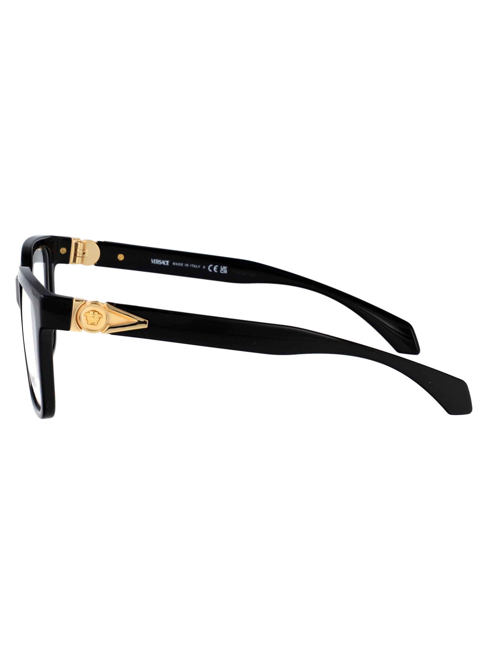 VERSACE Injected Optical Glasses for Men - SS25 Collection