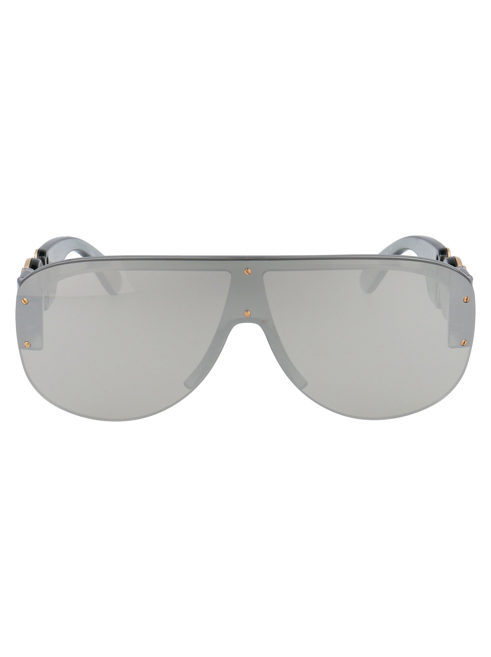 VERSACE Men's Transparent Nylon Sunglasses