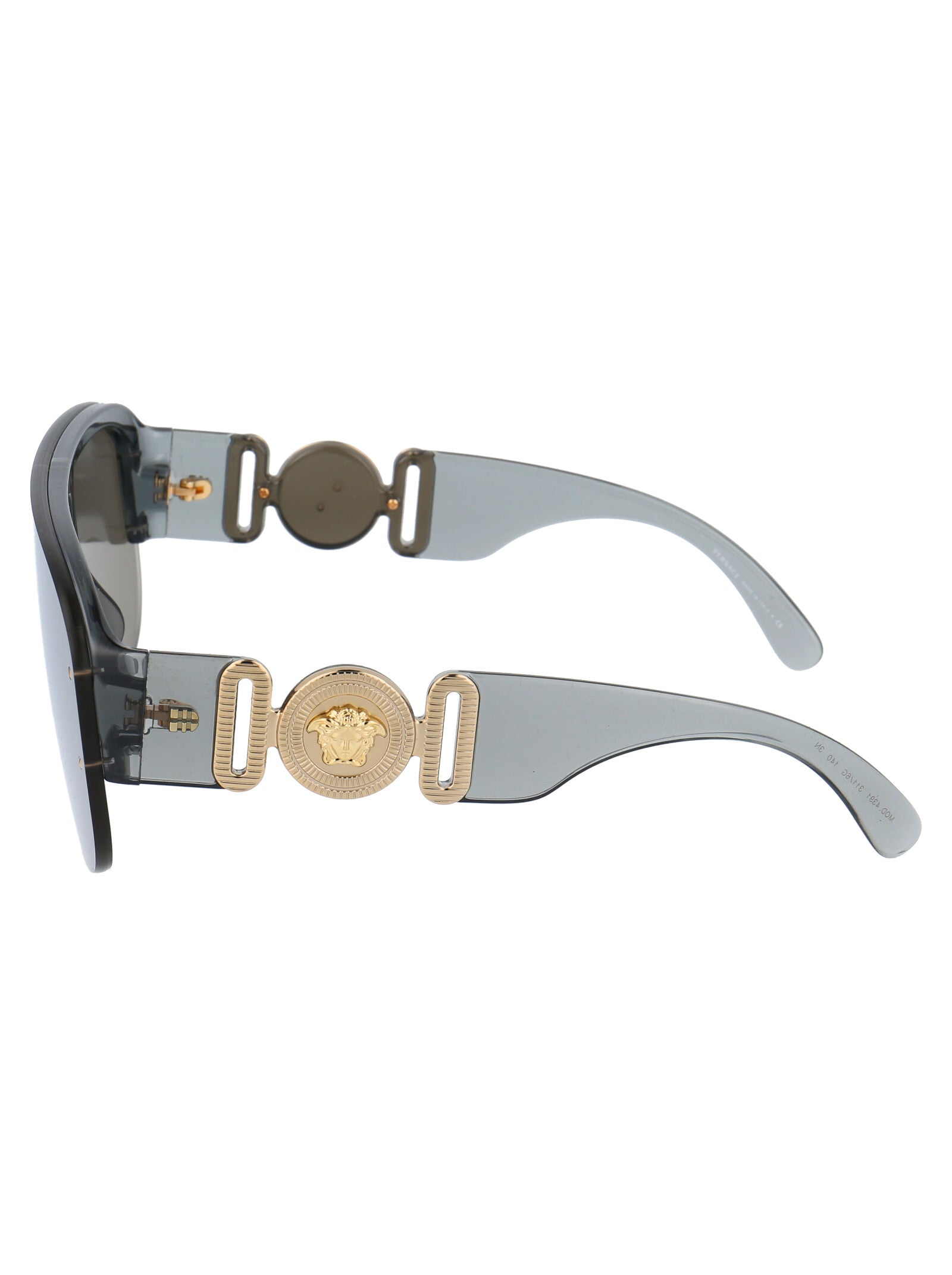 VERSACE Men's Transparent Nylon Sunglasses