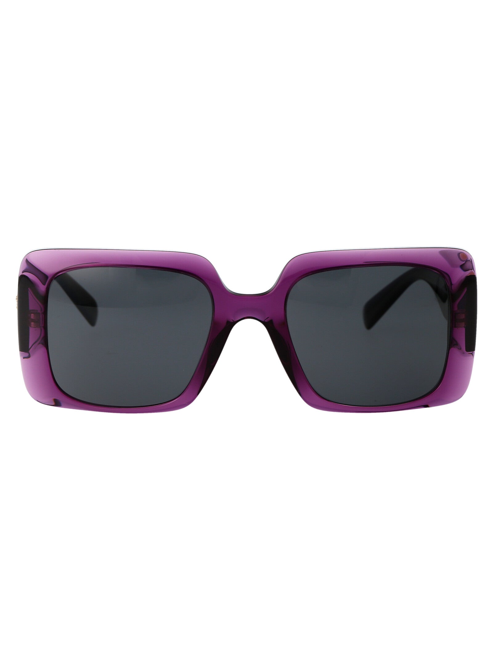VERSACE Transparent Acetate Sunglasses