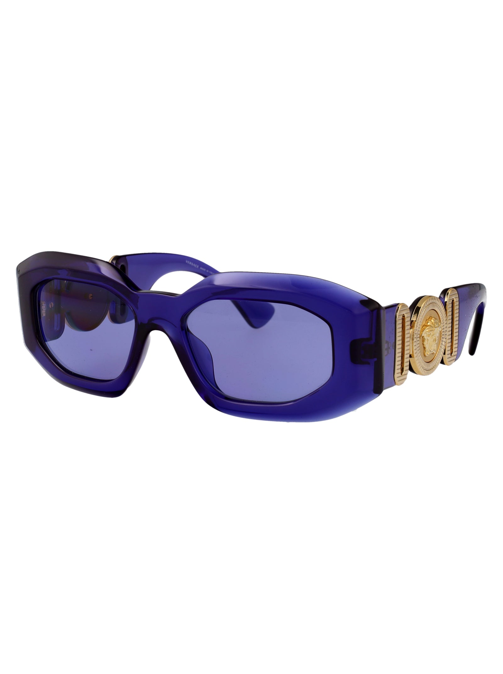 VERSACE Transparent Nylon Sunglasses for Men