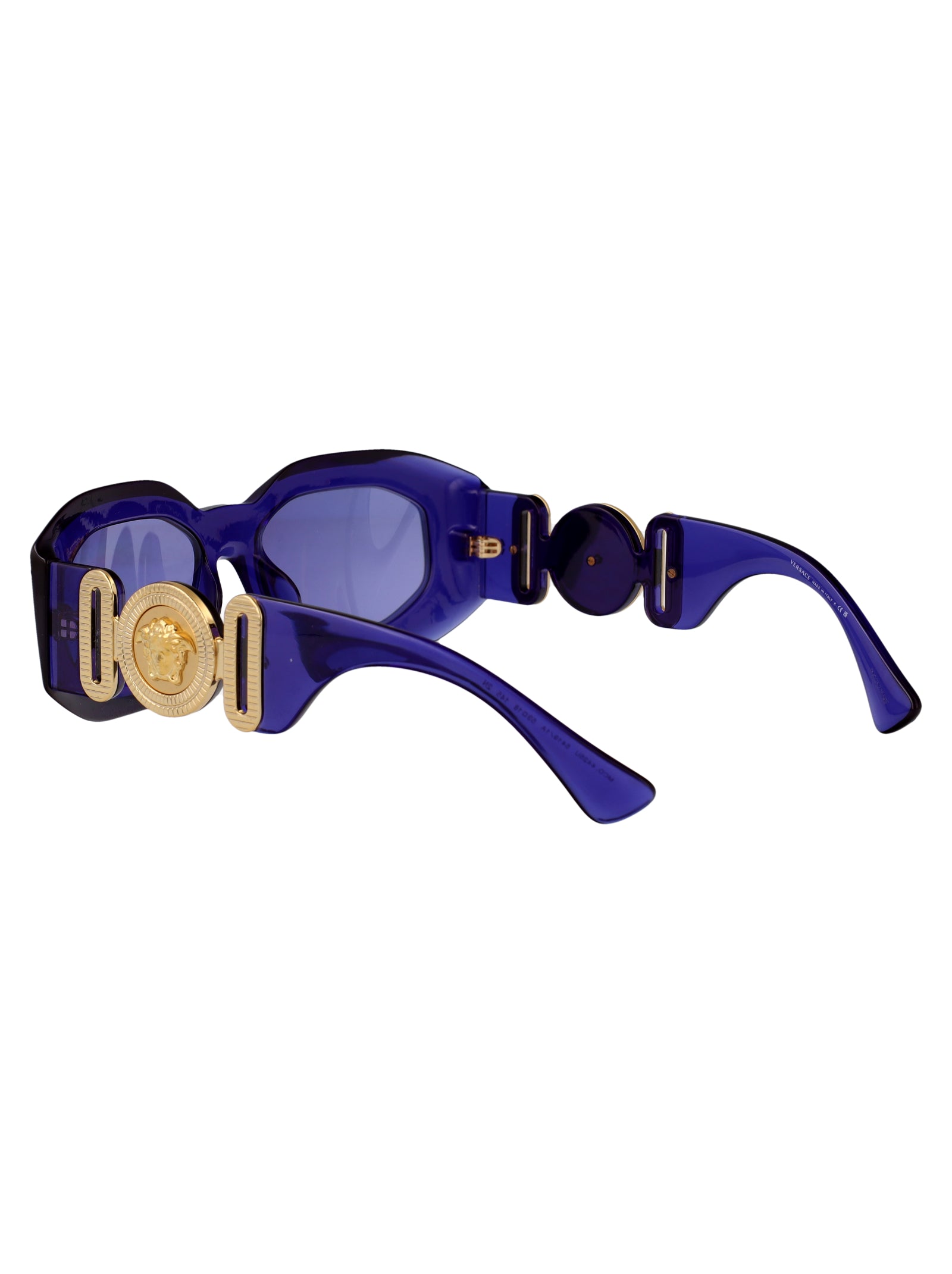 VERSACE Transparent Nylon Sunglasses for Men
