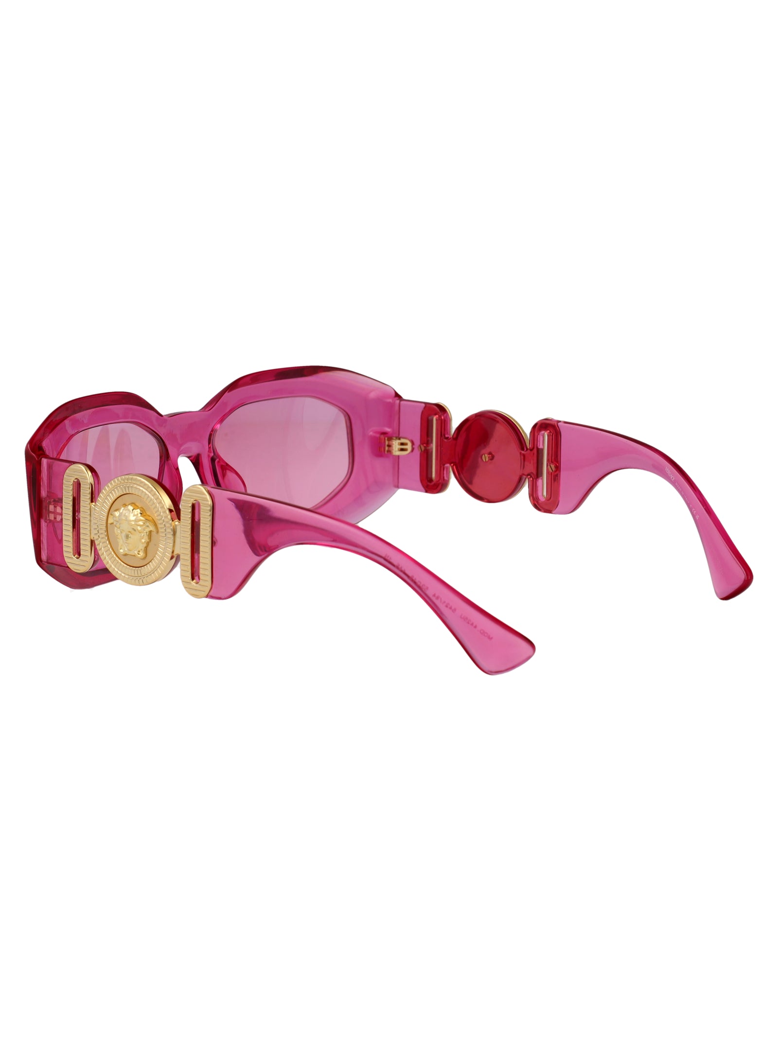 VERSACE Transparent Nylon Sunglasses for Men - Spring/Summer 2025