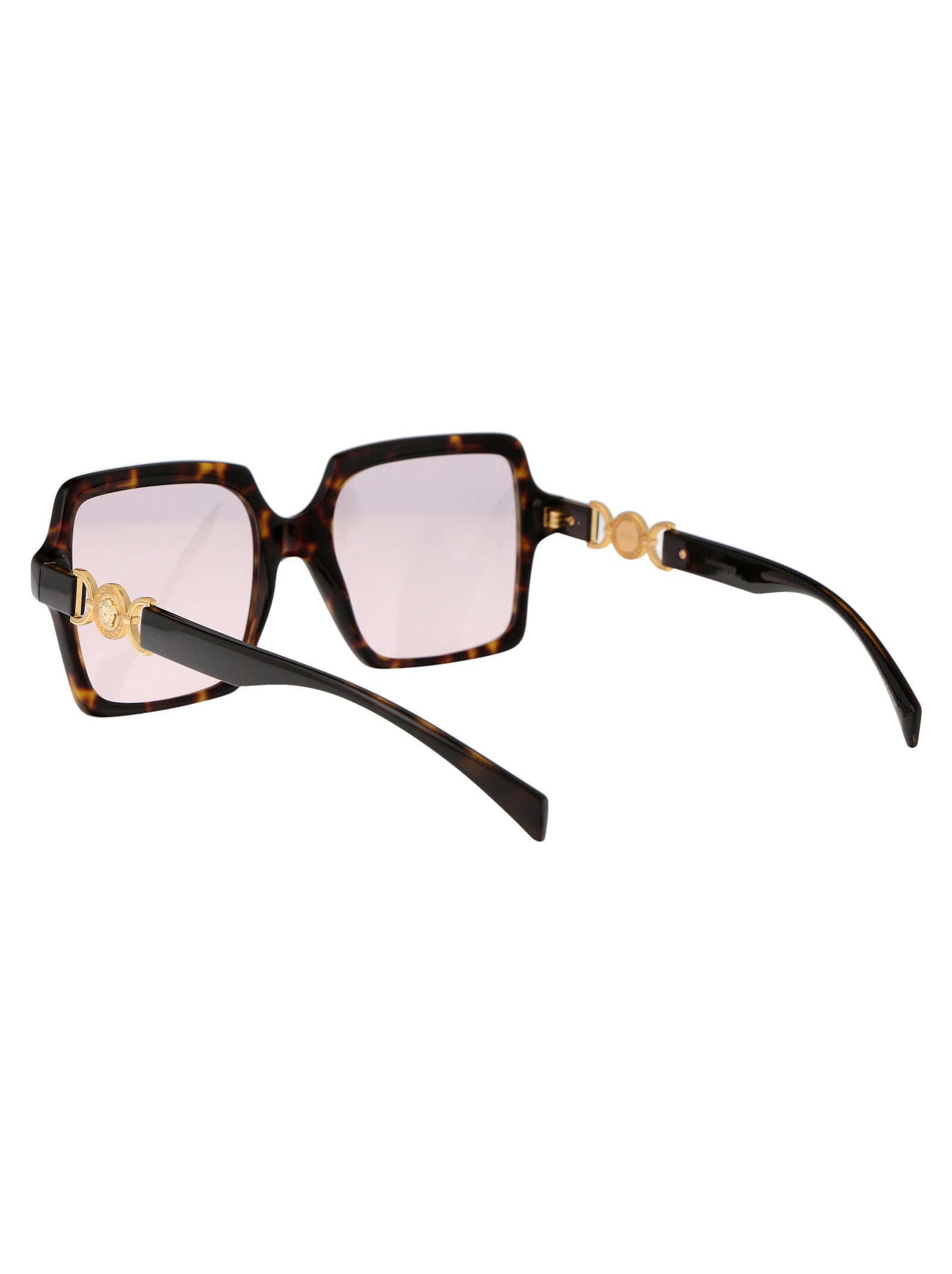 VERSACE Acetate Havana Sunglasses for Women - SS25