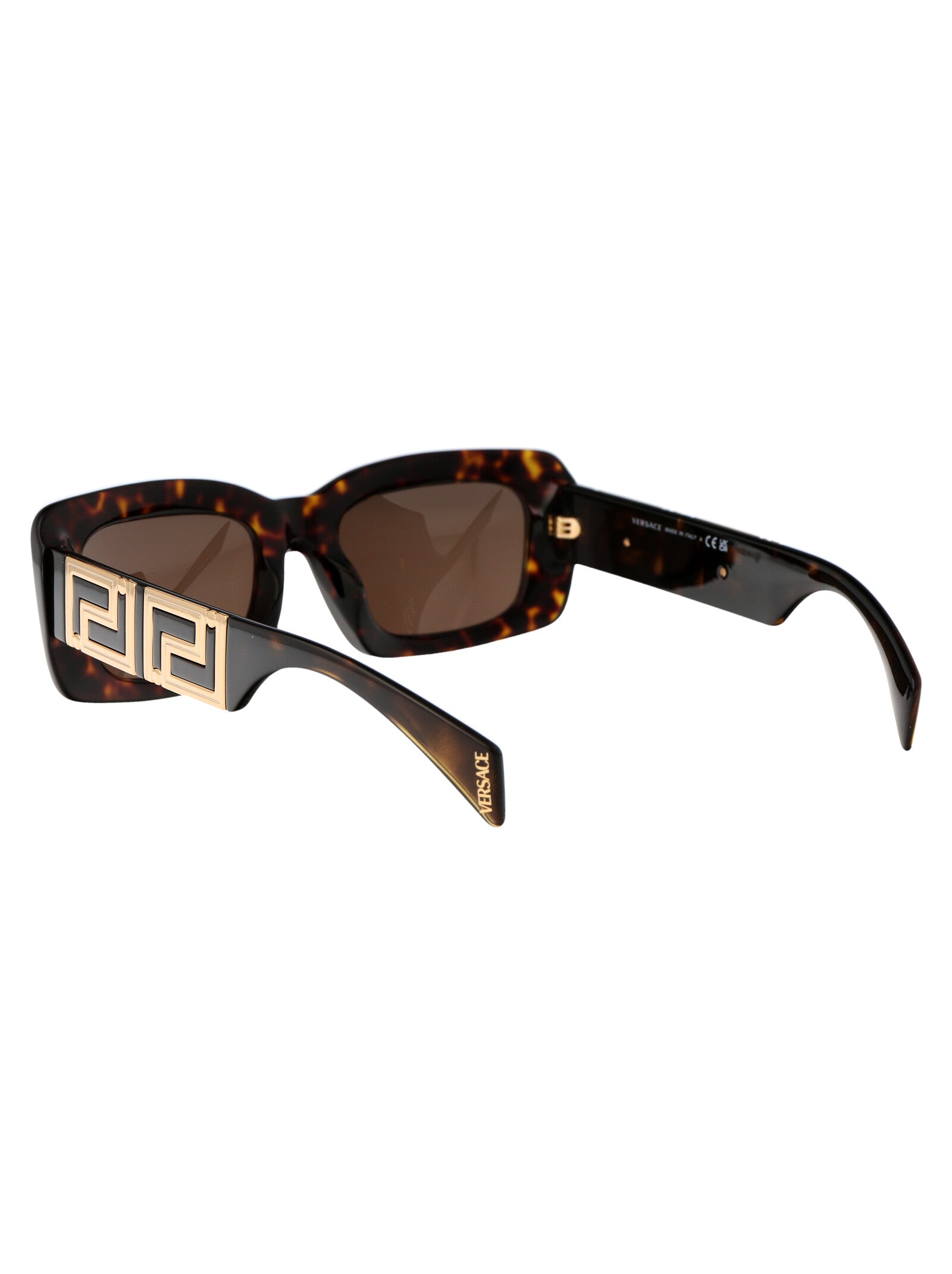 VERSACE Havana Acetate Sunglasses for Women