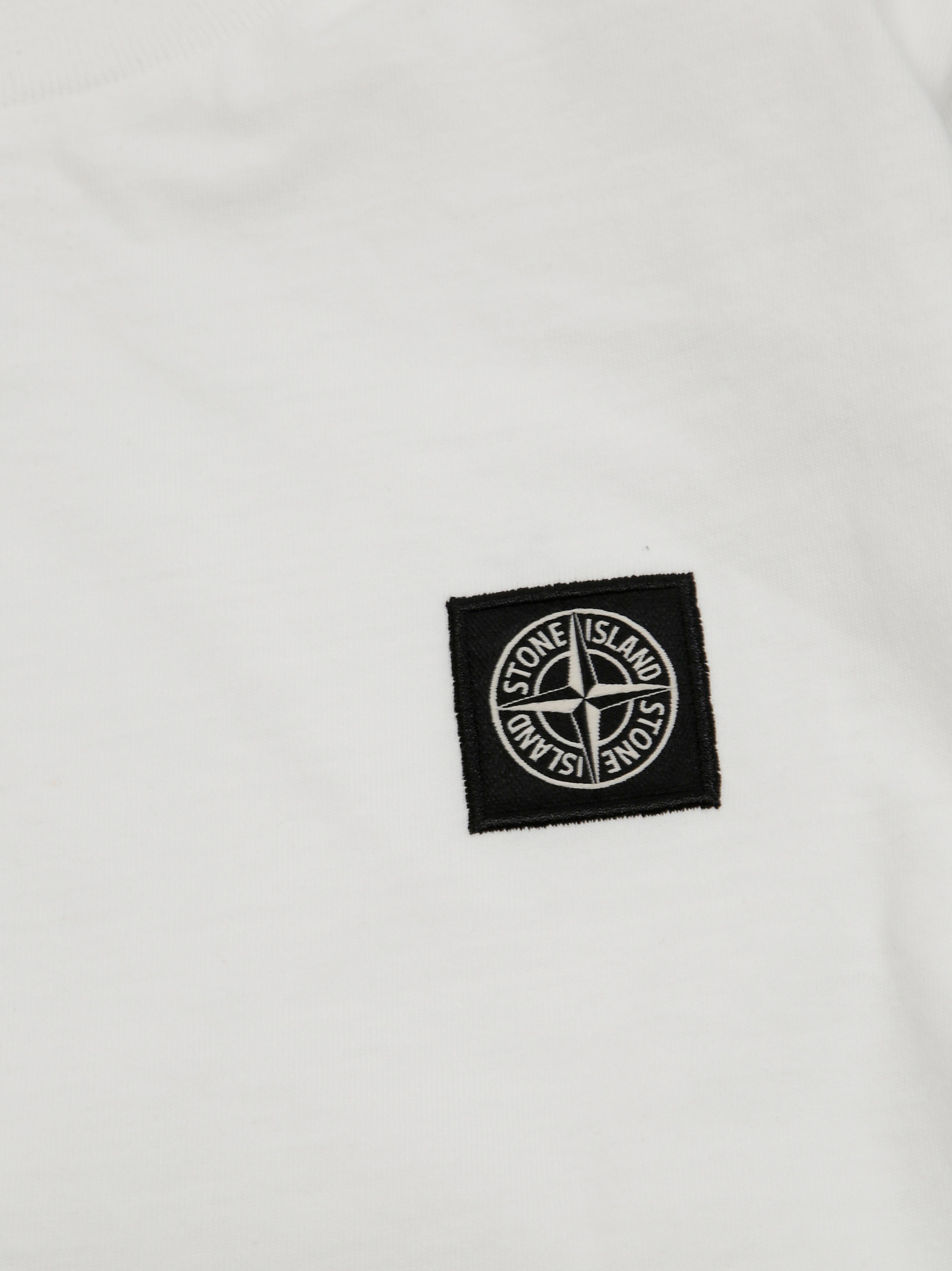STONE ISLAND Long Sleeve Badge Tee