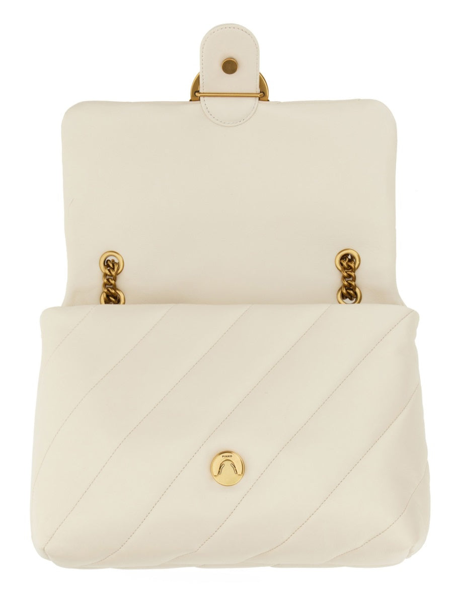 PINKO Big Love Puff Maxi Quilt Handbag