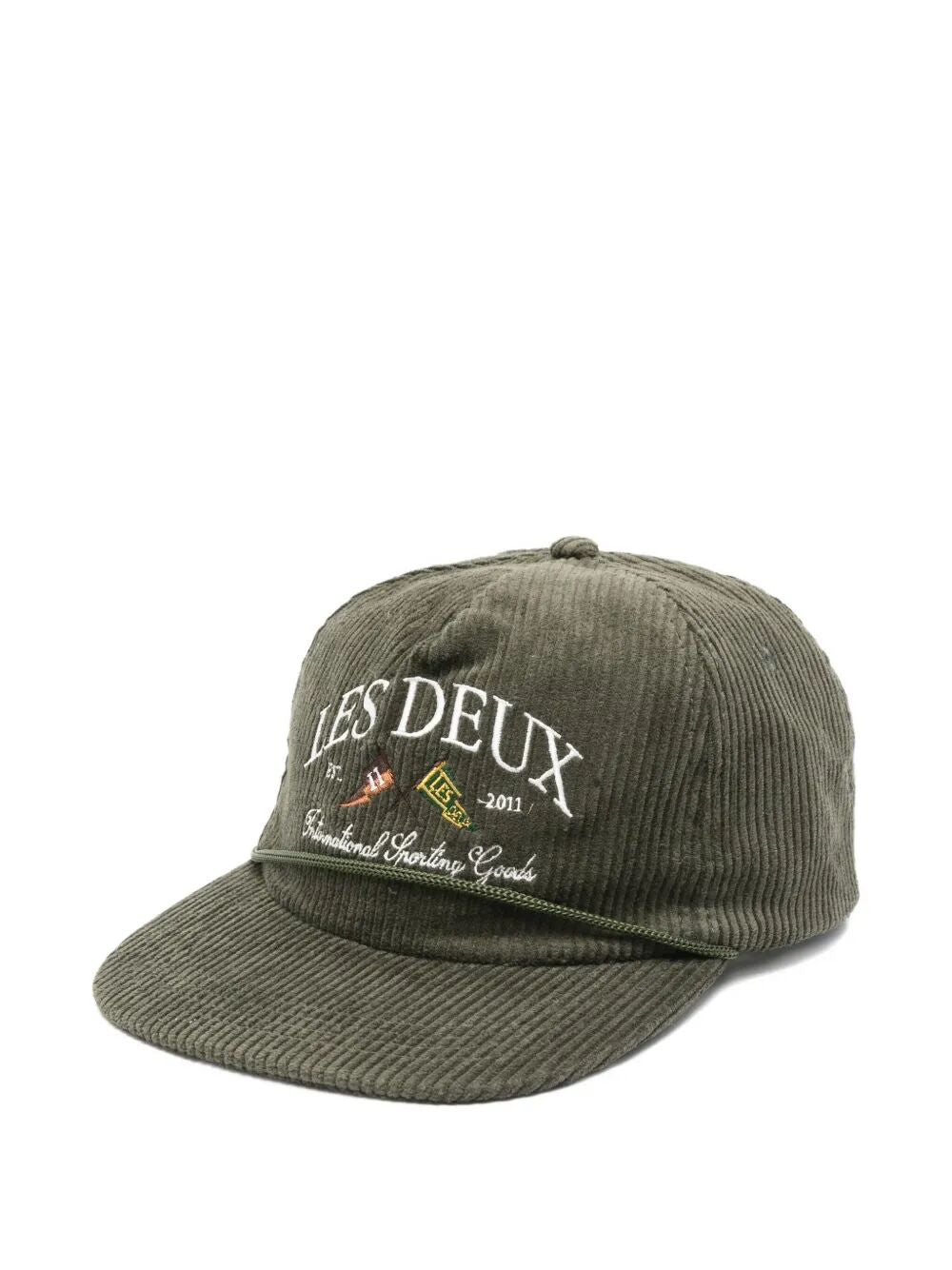 LES DEUX Ivy League Corduroy Cap Medium