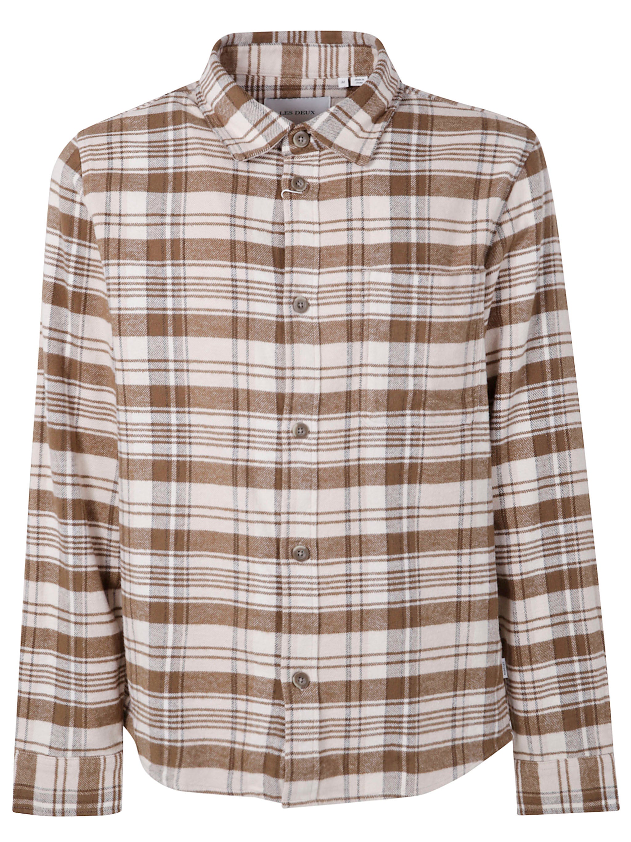 LES DEUX Lennon Check Overshirt for Men