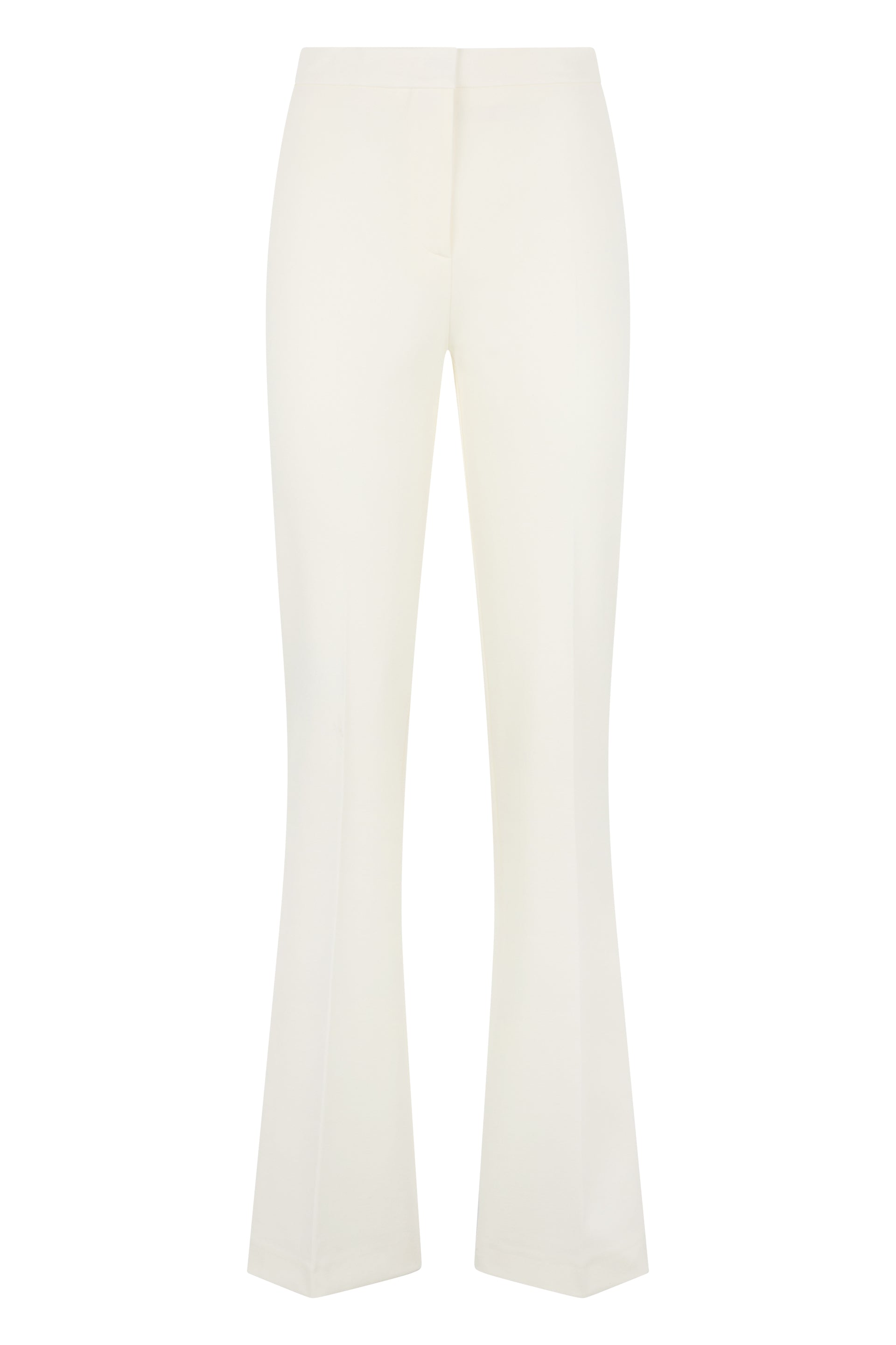 PINKO High-Waisted Flared Viscose Trousers