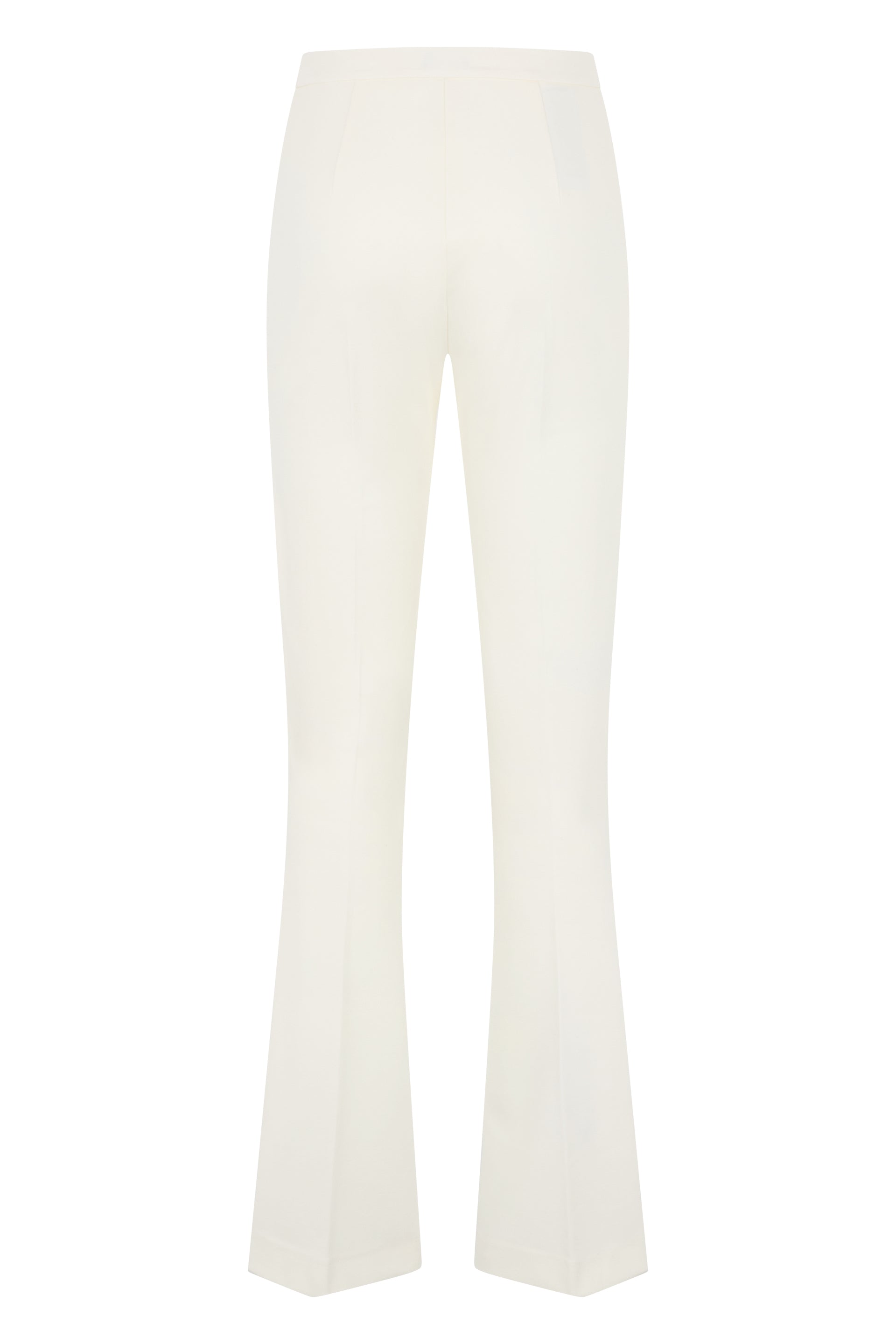 PINKO High-Waisted Flared Viscose Trousers