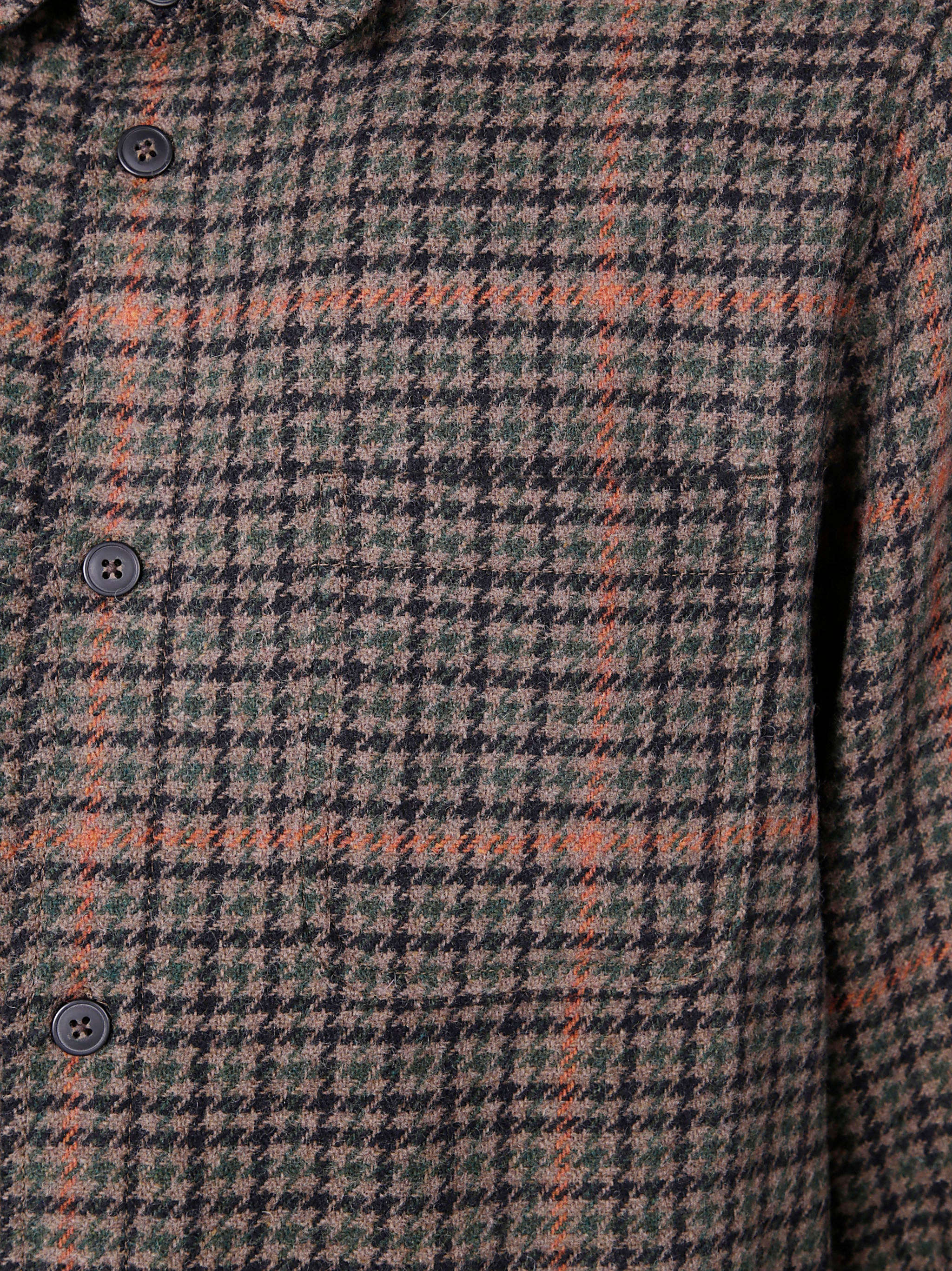 LES DEUX Kody Houndstooth Overshirt - Men's