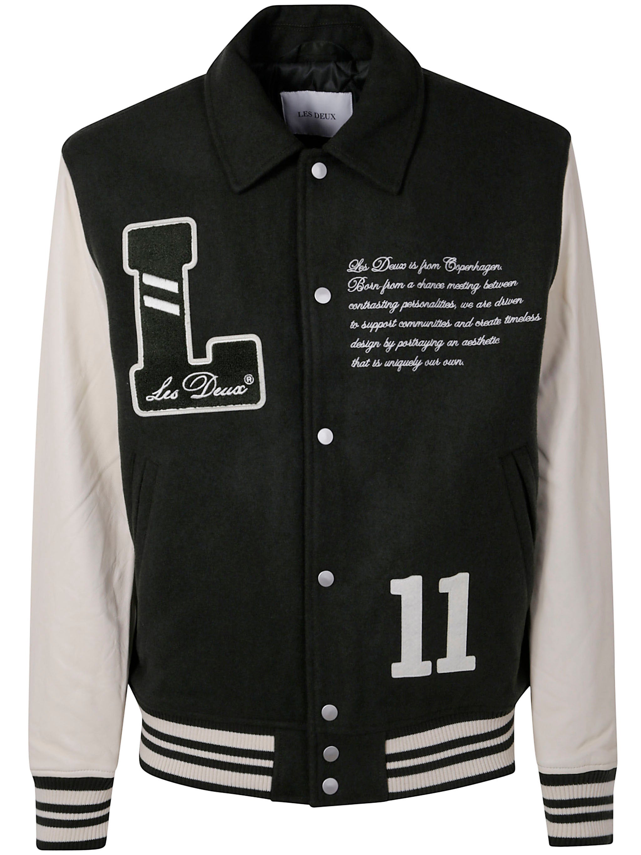 LES DEUX Varsity Wool Jacket for Men