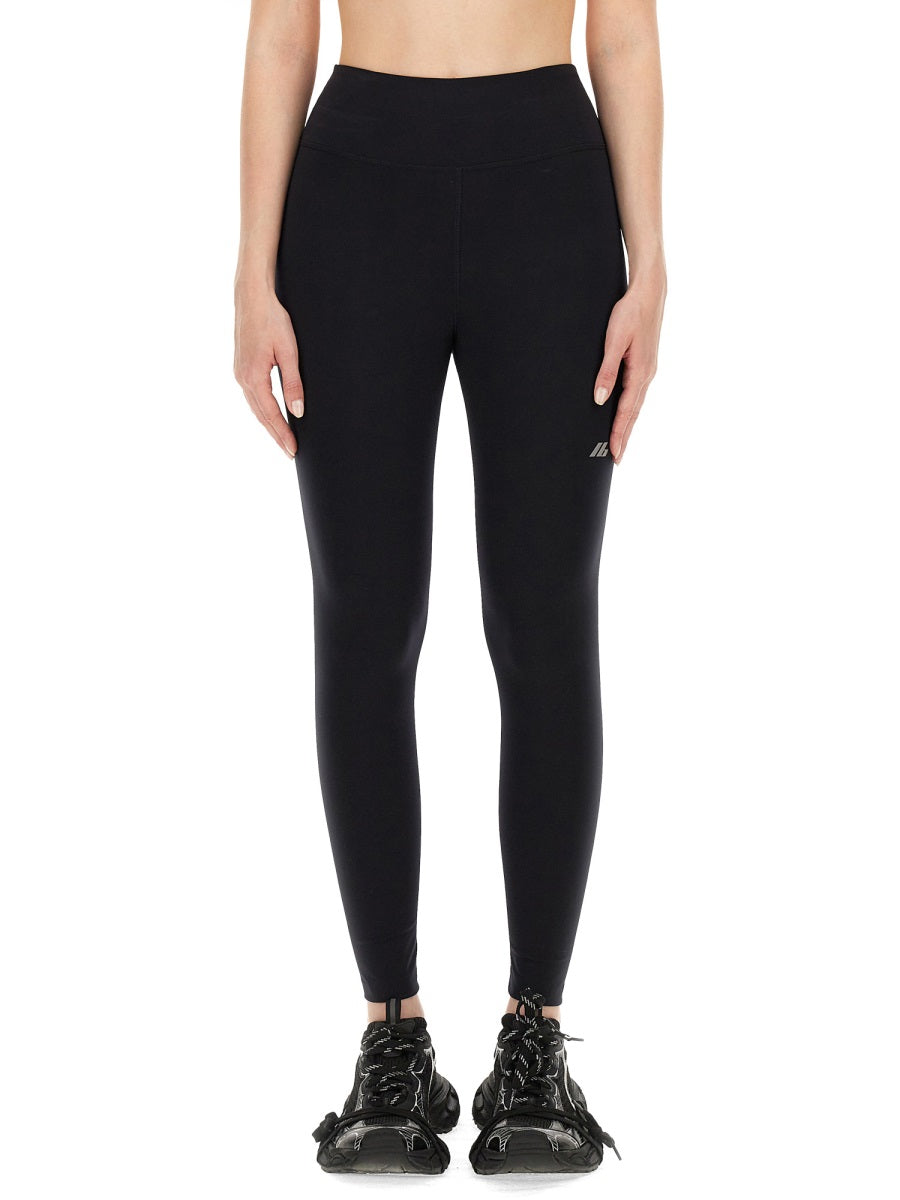 BALENCIAGA Logo-Embellished Skinny Fit Leggings - Size S
