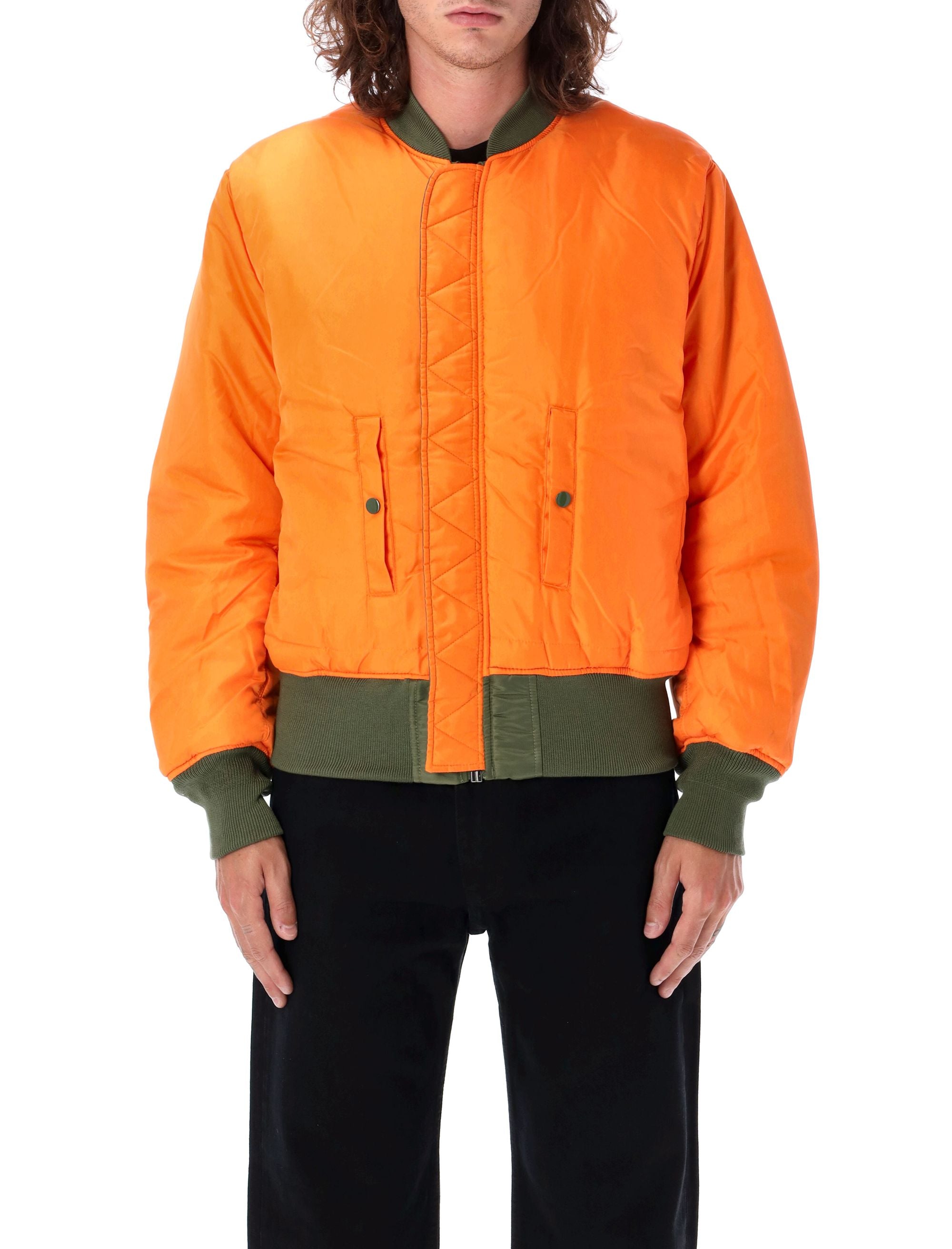 ALPHA INDUSTRIES Reversible Oversized Bomber Jacket - Size L