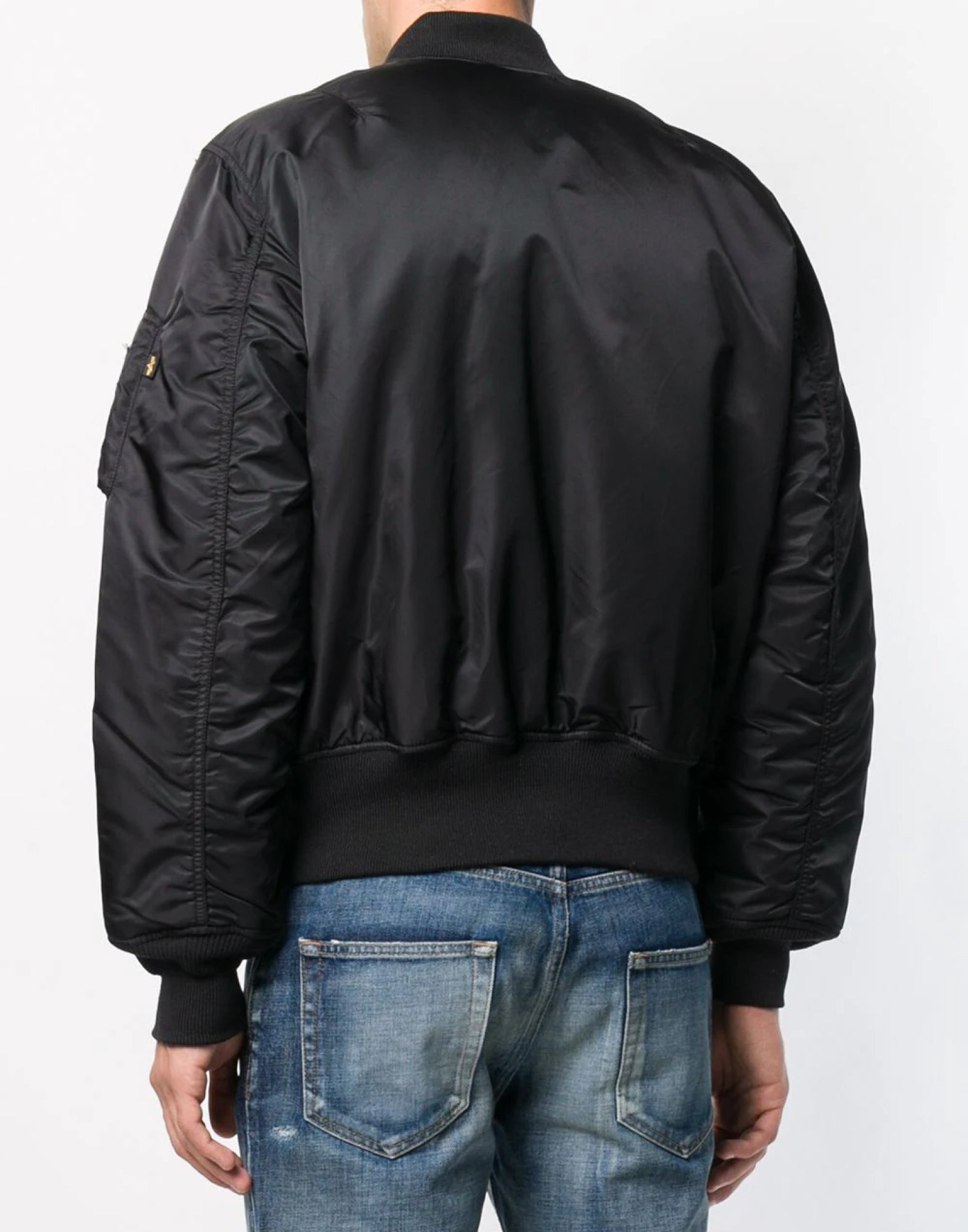 ALPHA INDUSTRIES Reversible Oversized Bomber Jacket for Men