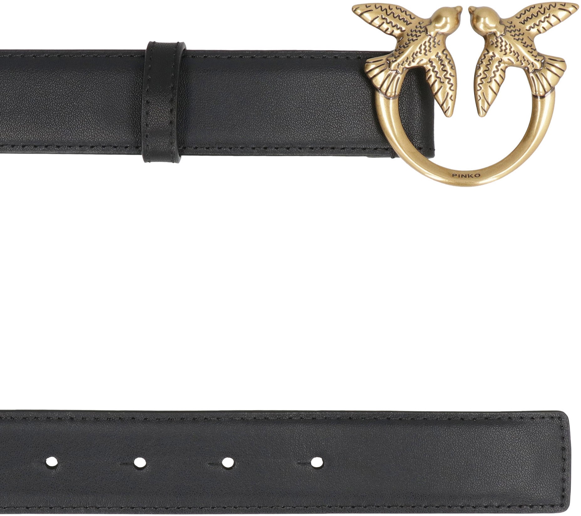PINKO Leather Belt for Women - FW25 Collection