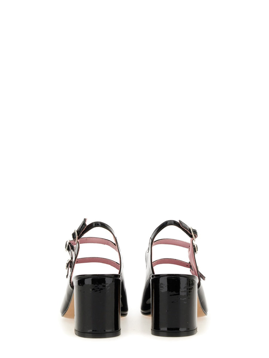 CAREL PARIS Elegant Leather Pump for Women - FW24 Collection