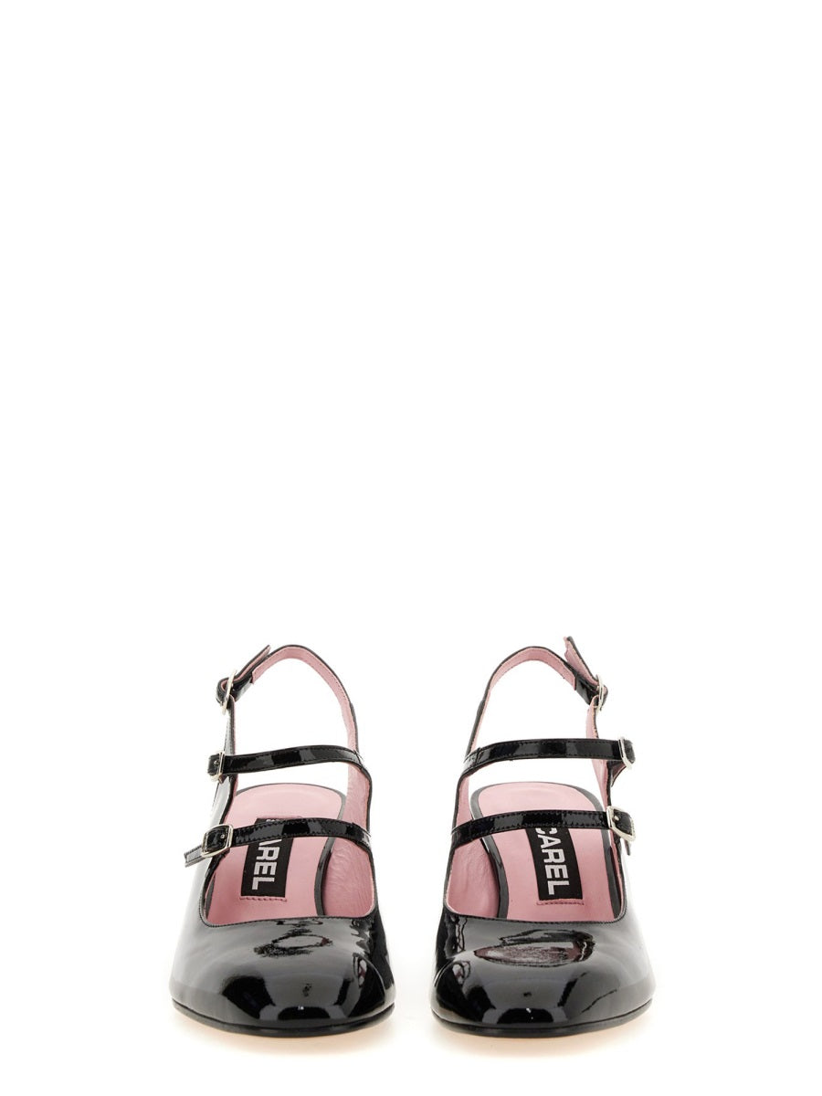 CAREL PARIS Elegant Leather Pump for Women - FW24 Collection