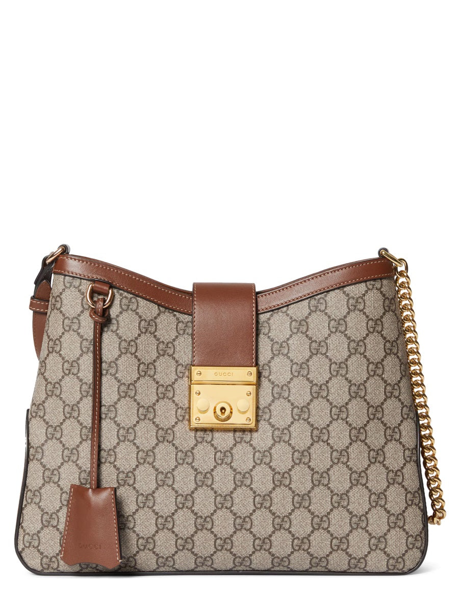 GUCCI Shoulder Handbag with Padlock Detail