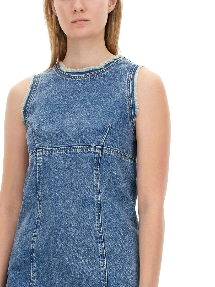 MOSCHINO JEANS Chic Denim Mini Dress for Women