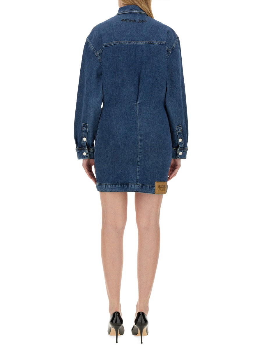 MOSCHINO JEANS Denim Dress - Size M