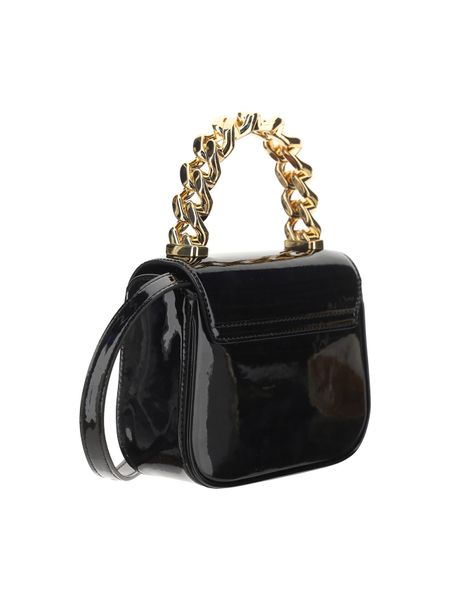 VERSACE Mini Tracolla Vernice Crossbody Bag